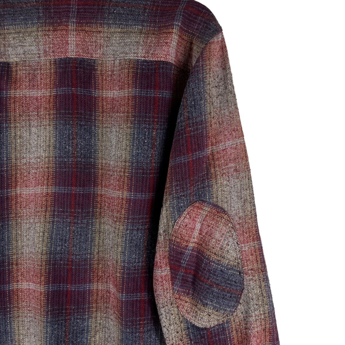 Flannel 🔥VINTAGE FLANNEL SHIRT JACKET BUTTON INHABITANT JAPAN Size US M / EU 48-50 / 2 - 9 Thumbnail