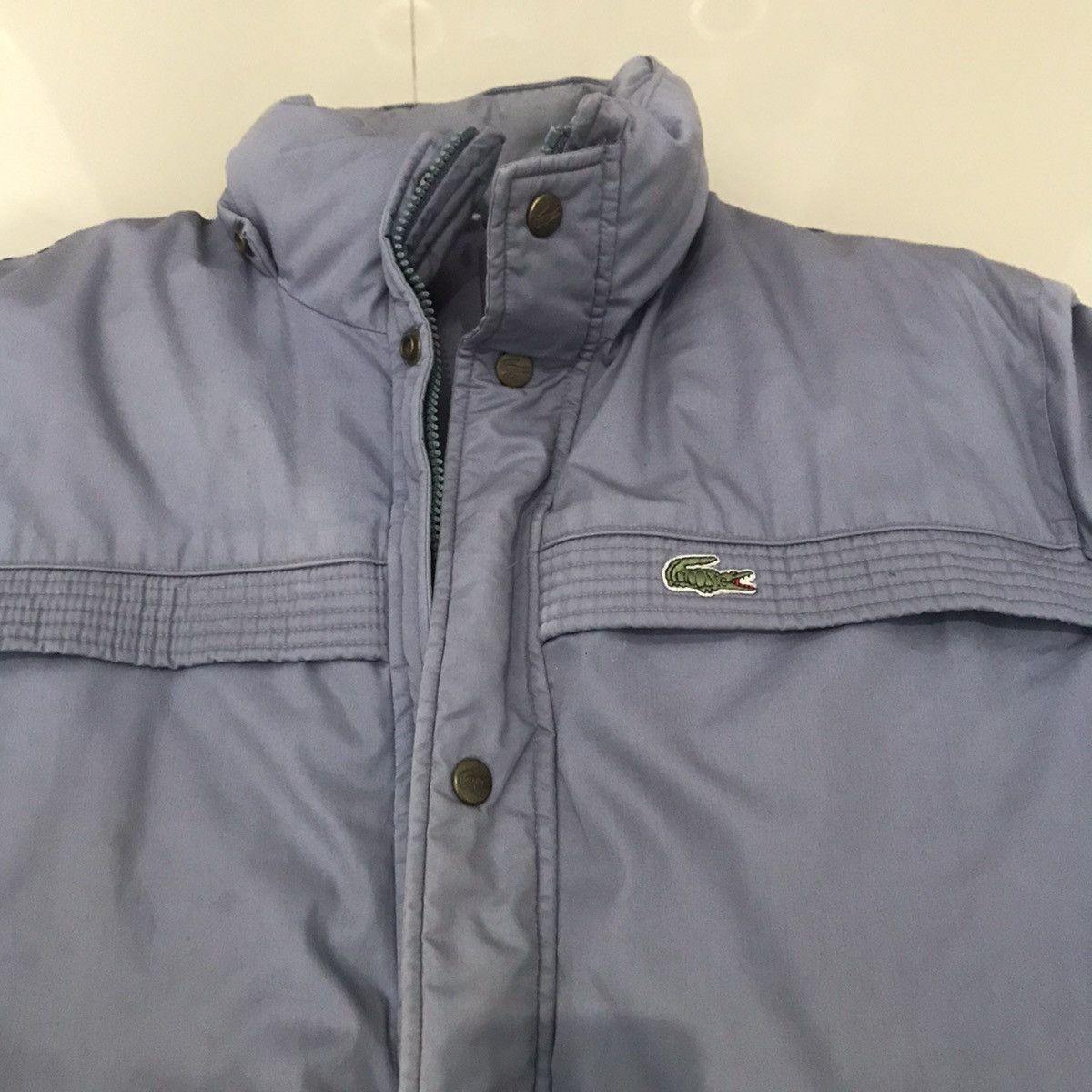 Designer × Lacoste Lacoste Down Puffer Jacket outdoor mountaineering Bulang Size US XL / EU 56 / 4 - 3 Thumbnail