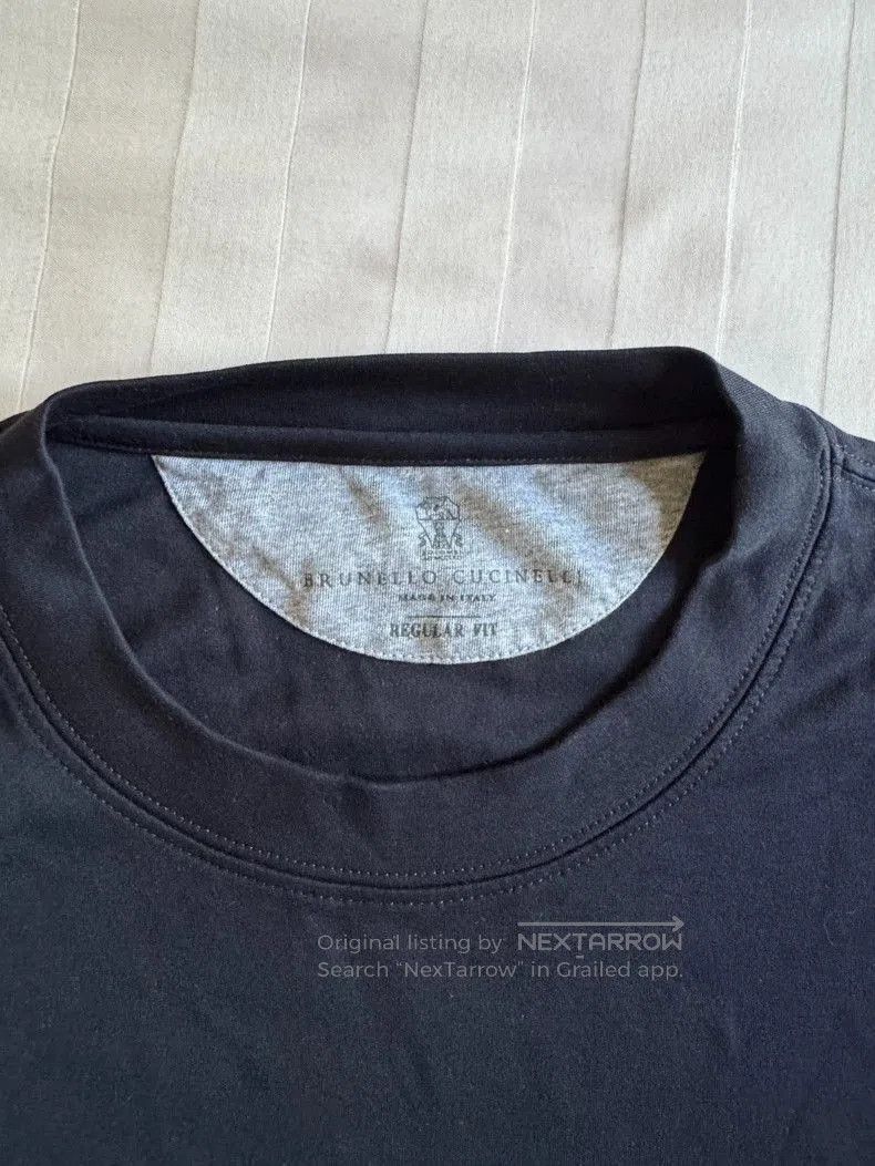 Brunello Cucinelli Brunello Cucinelli Men's Long Sleeve T-shirt. Size US L / EU 52-54 / 3 - 2 Thumbnail