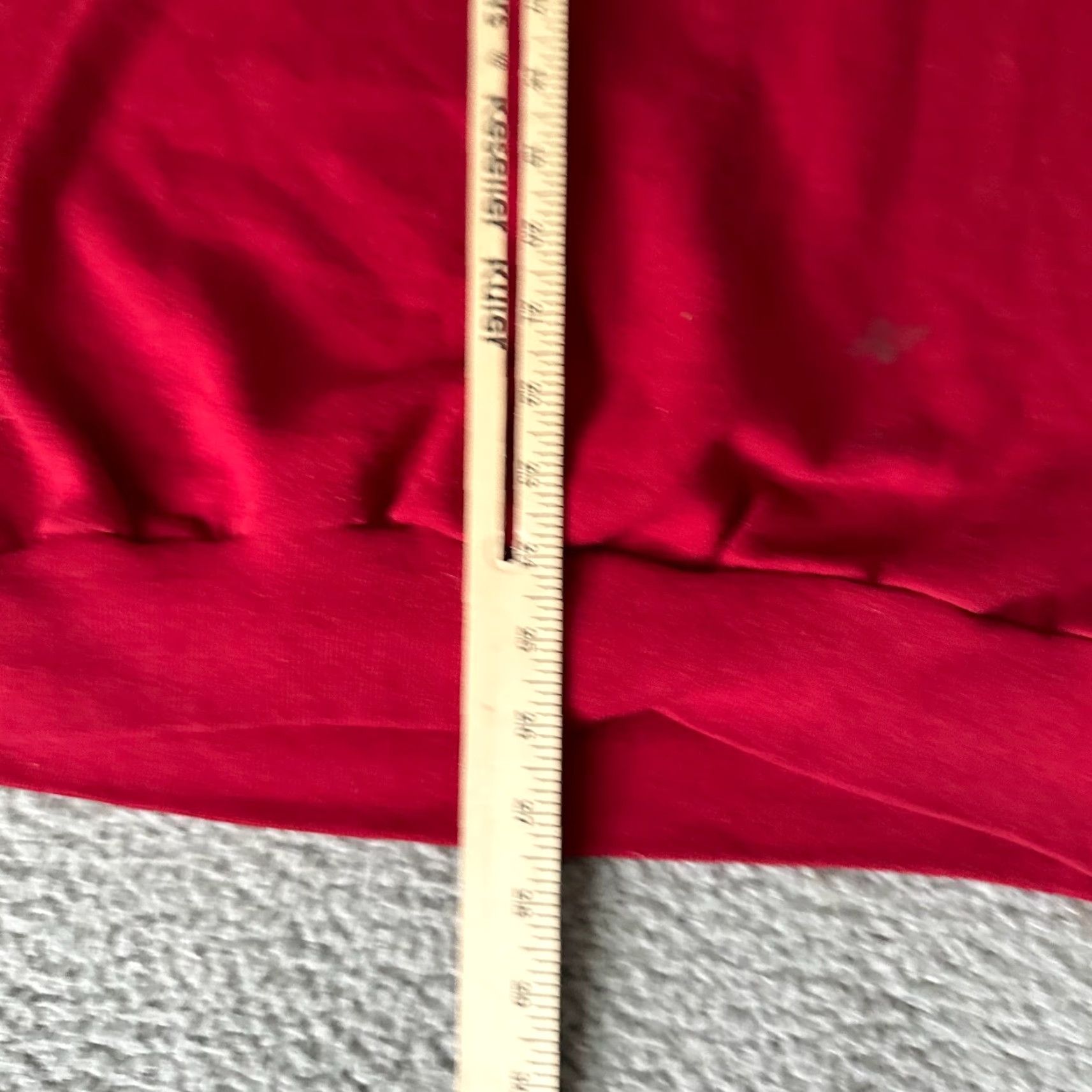 Jerzees VINTAGE Jerzees Sweatshirt Mens XL Red Crew Neck Cotton Polyester Fleece Pullover 90s Sweatshirt Made in USA Size US XL / EU 56 / 4 - 7 Thumbnail
