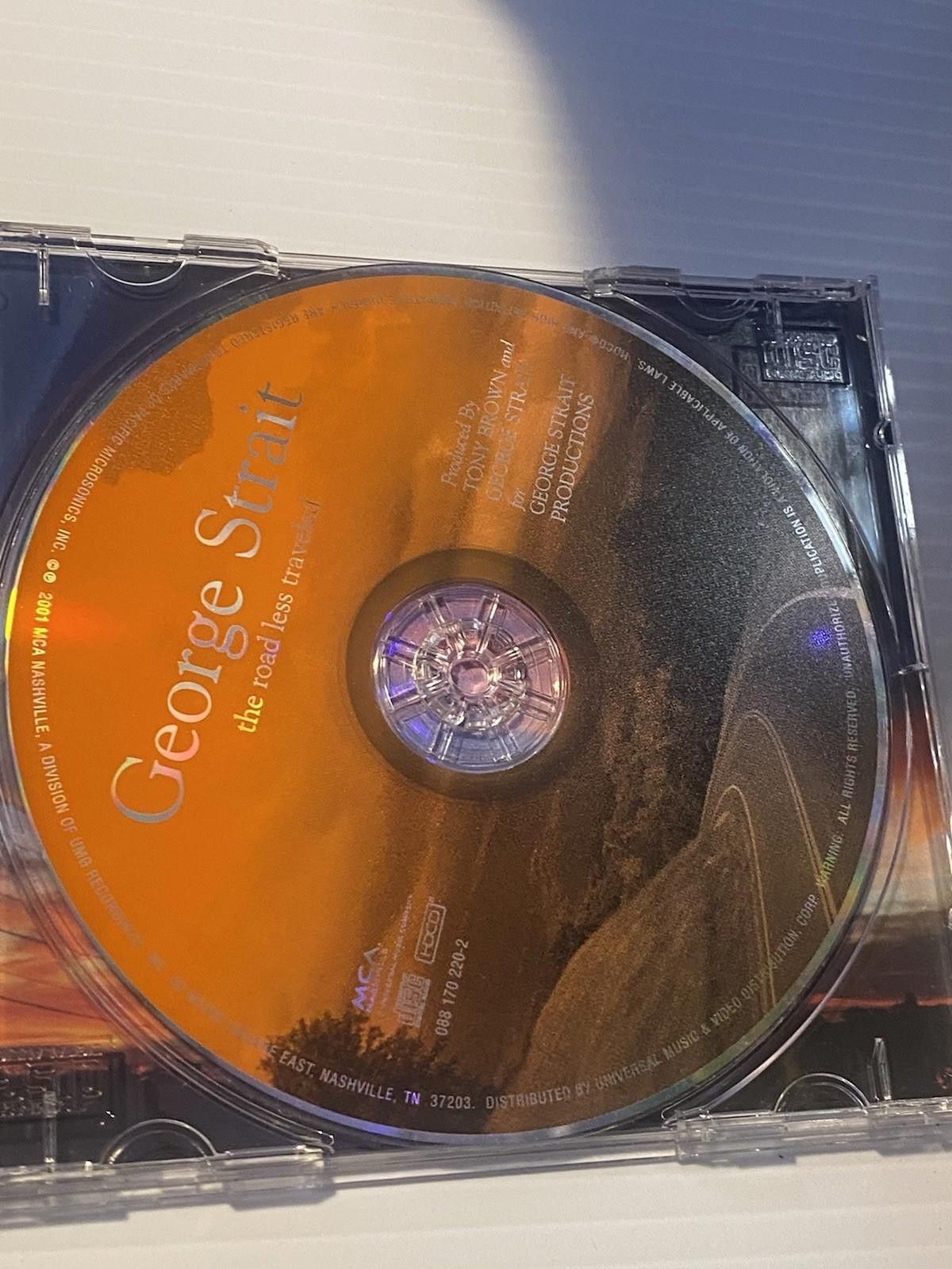 Other The Road Less Traveled Music CD George Strait MCA Nashville Size ONE SIZE - 5 Thumbnail