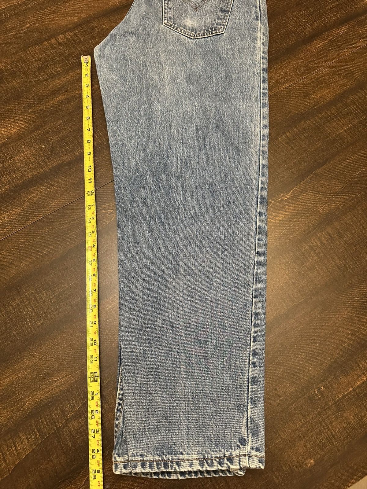 Levi's Vintage 90s Levi's 550 Jeans Orange Tab Med Wash|USA 36x29” Size US 36 / EU 52 - 9 Thumbnail