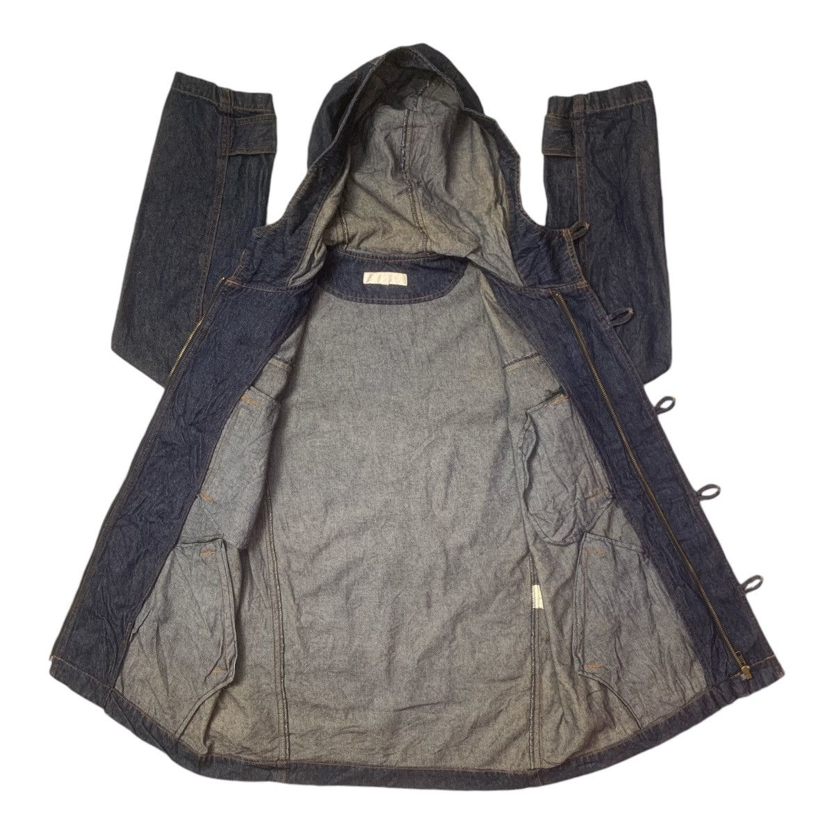 Japanese Brand Rare J. Honey Hoodie Denim Jackets Size M / US 6-8 / IT 42-44 - 4 Thumbnail