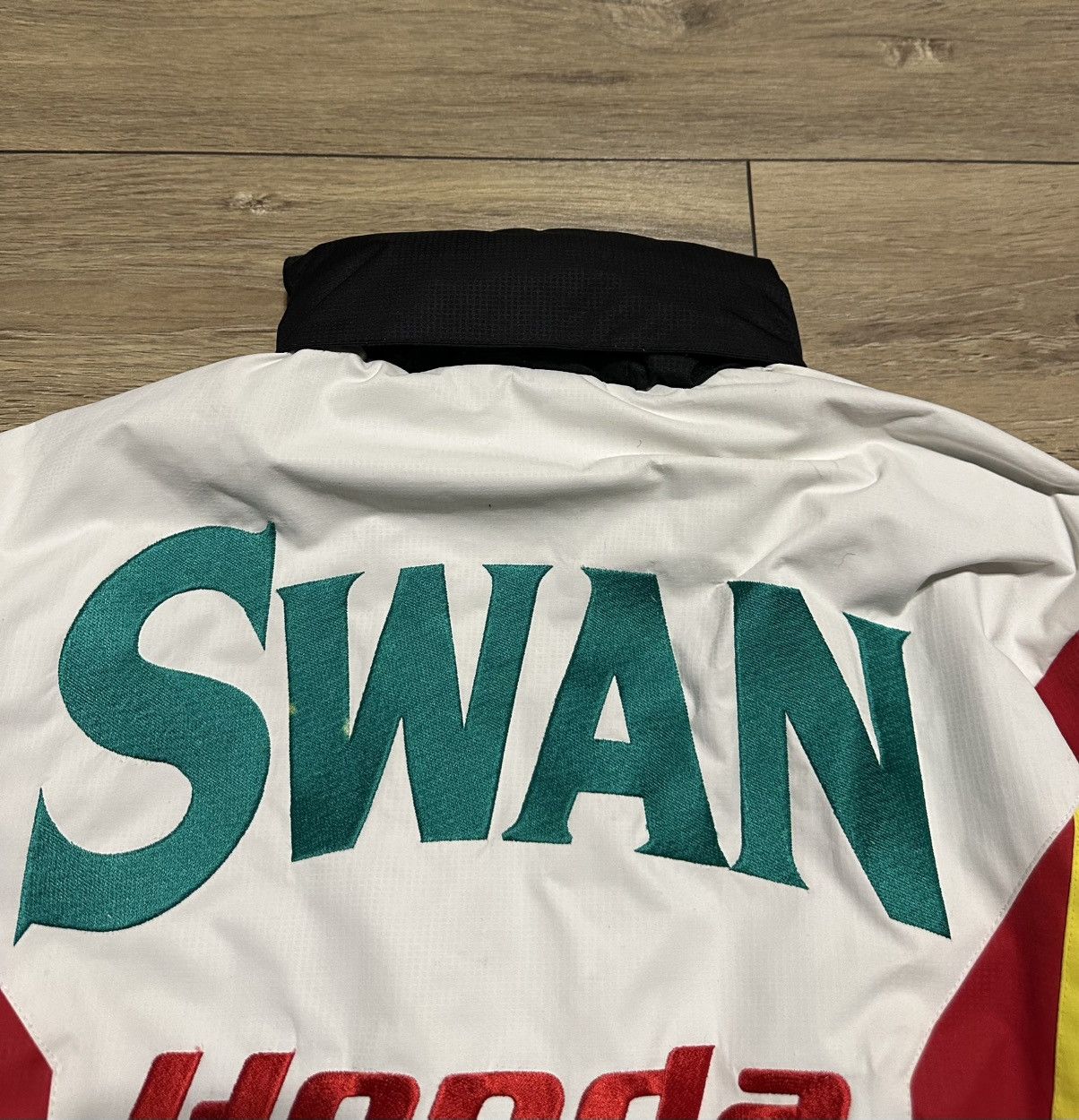 Honda × Vintage Vintage motorcycle jacket swan Honda Size US S / EU 44-46 / 1 - 7 Thumbnail