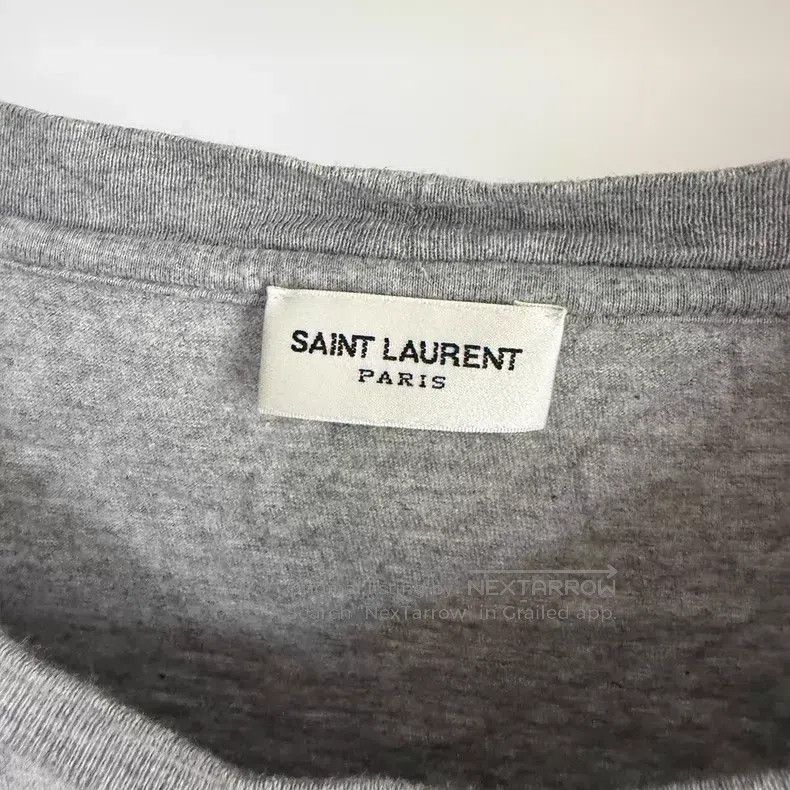 Saint Laurent Paris Saint Laurent Paris Short Sleeve i Size US M / EU 48-50 / 2 - 2 Thumbnail