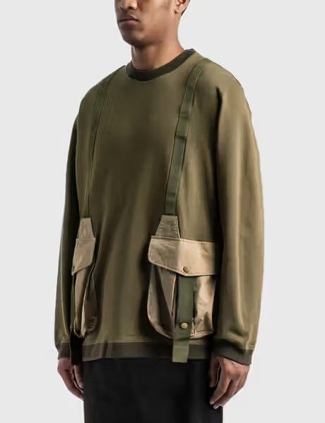 White Mountaineering White Mountaineering A/W 20 Hunting Pocket Taped Sweatshirt Size US M / EU 48-50 / 2 - 1 Thumbnail