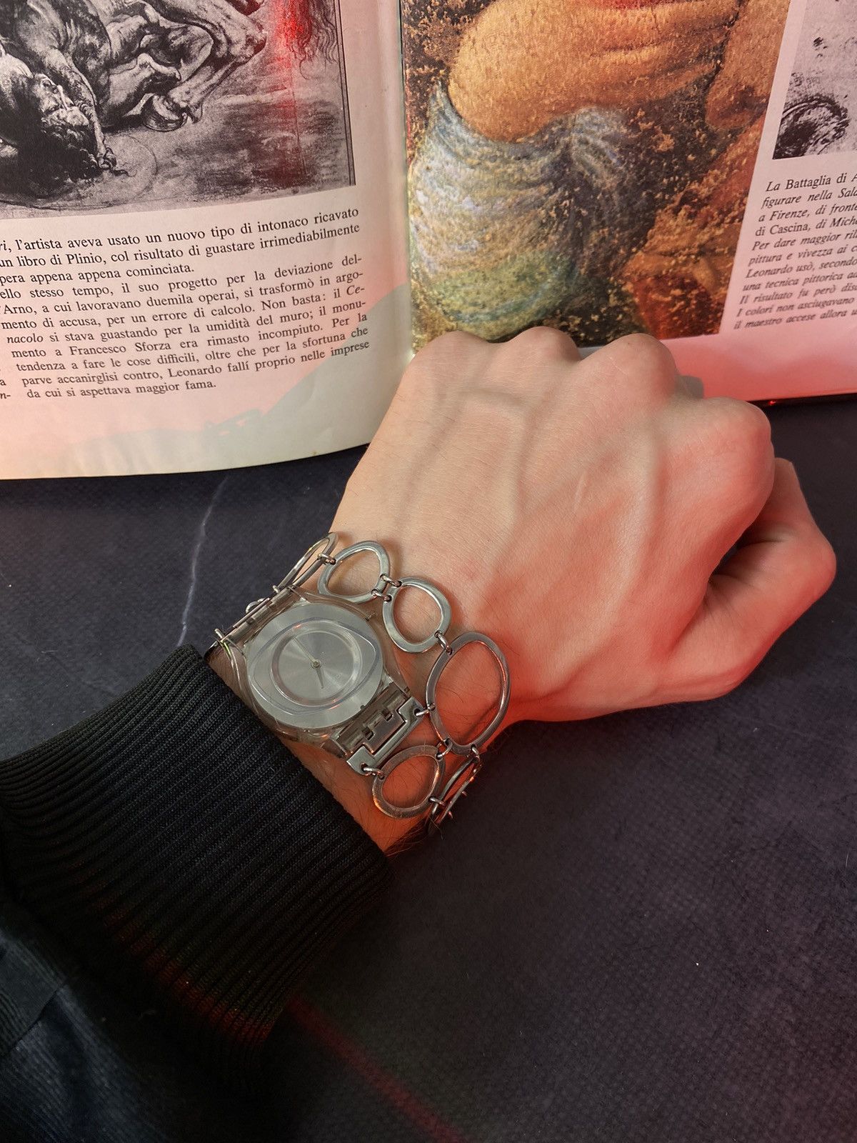 Japanese Brand × Swatch × Vintage 2006 Swatch Swiss: Futuristic Watch ✨ Size ONE SIZE - 7 Thumbnail
