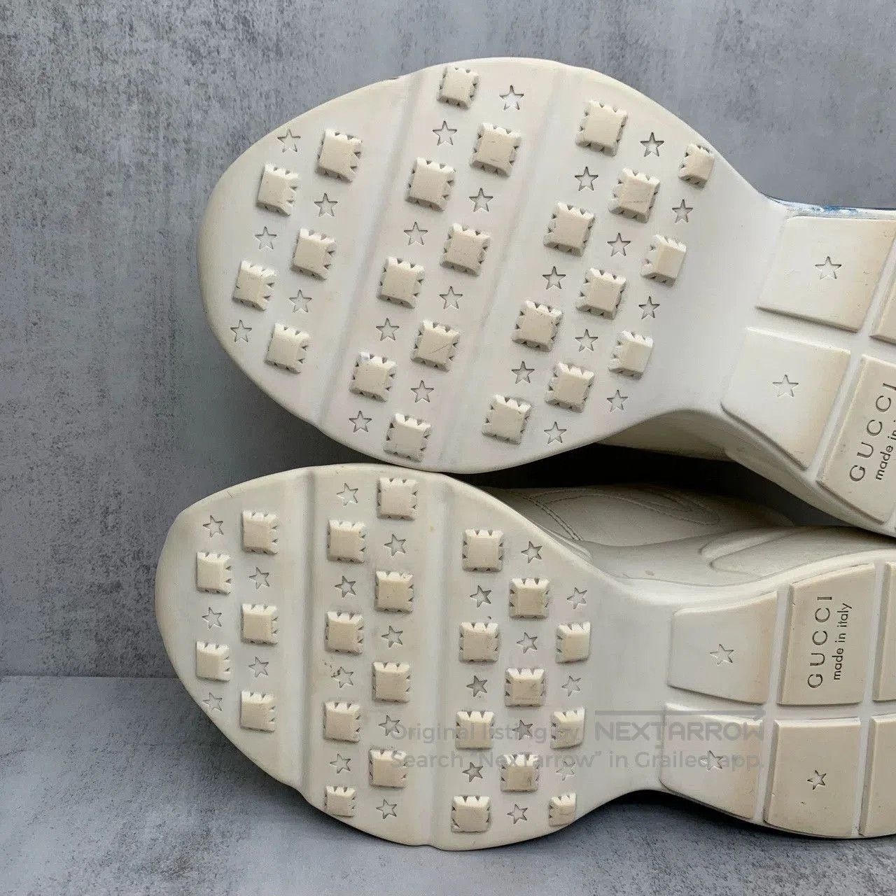 Gucci Gucci Ivory Wave Dad Sneakers. Size US 7 / EU 40 - 8 Thumbnail