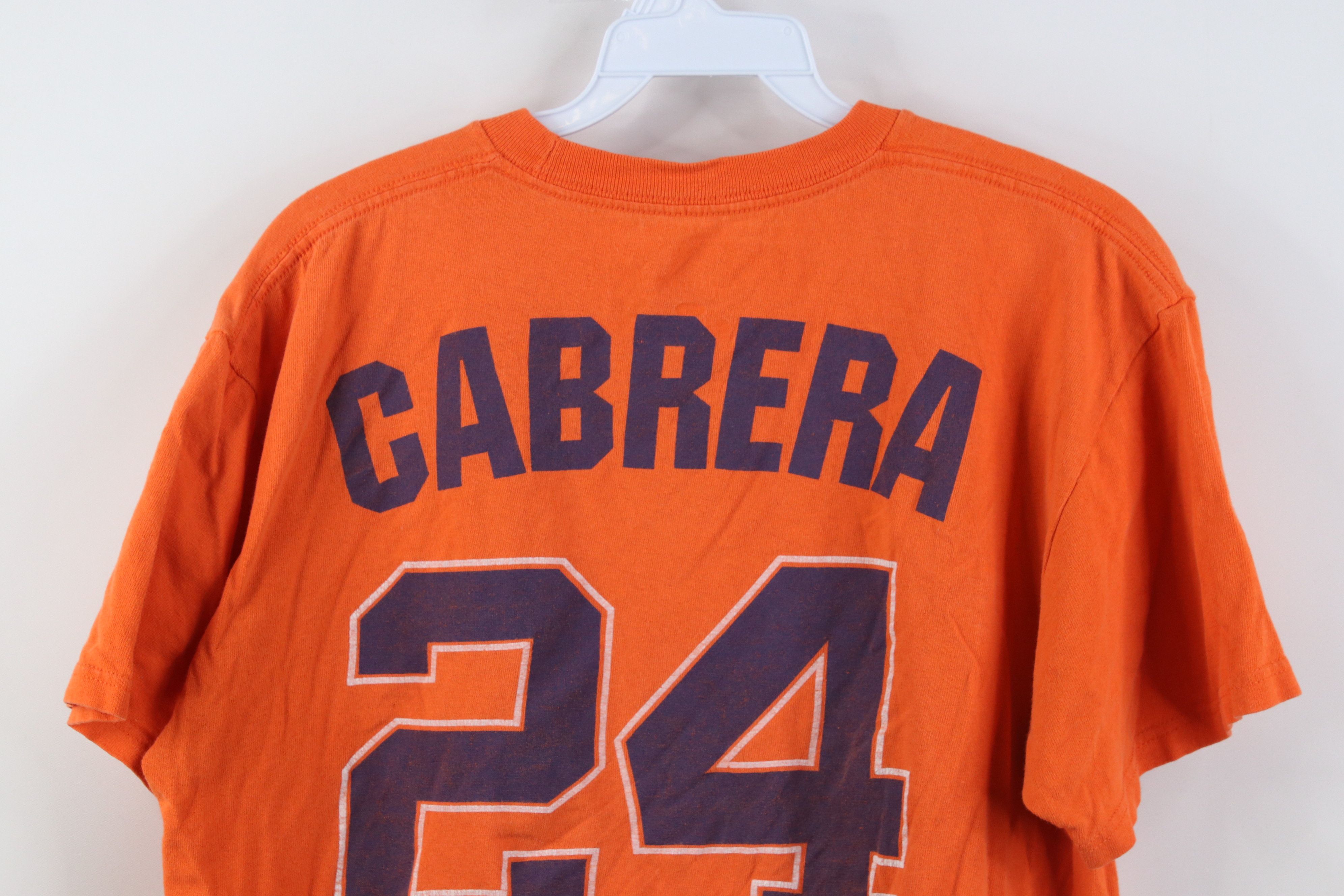 Vintage Vintage Miguel Cabrera Detroit Tigers Jersey T-Shirt Size US M / EU 48-50 / 2 - 14 Thumbnail