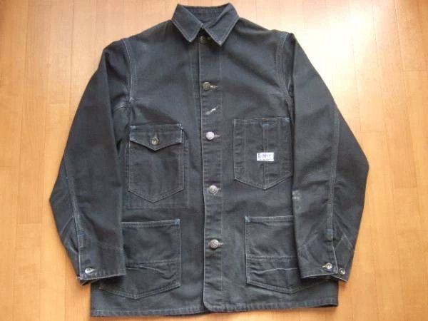 The Real McCoy's Real McCoy's Black Work Wear Jacket- DMC Size US M / EU 48-50 / 2 - 1 Thumbnail