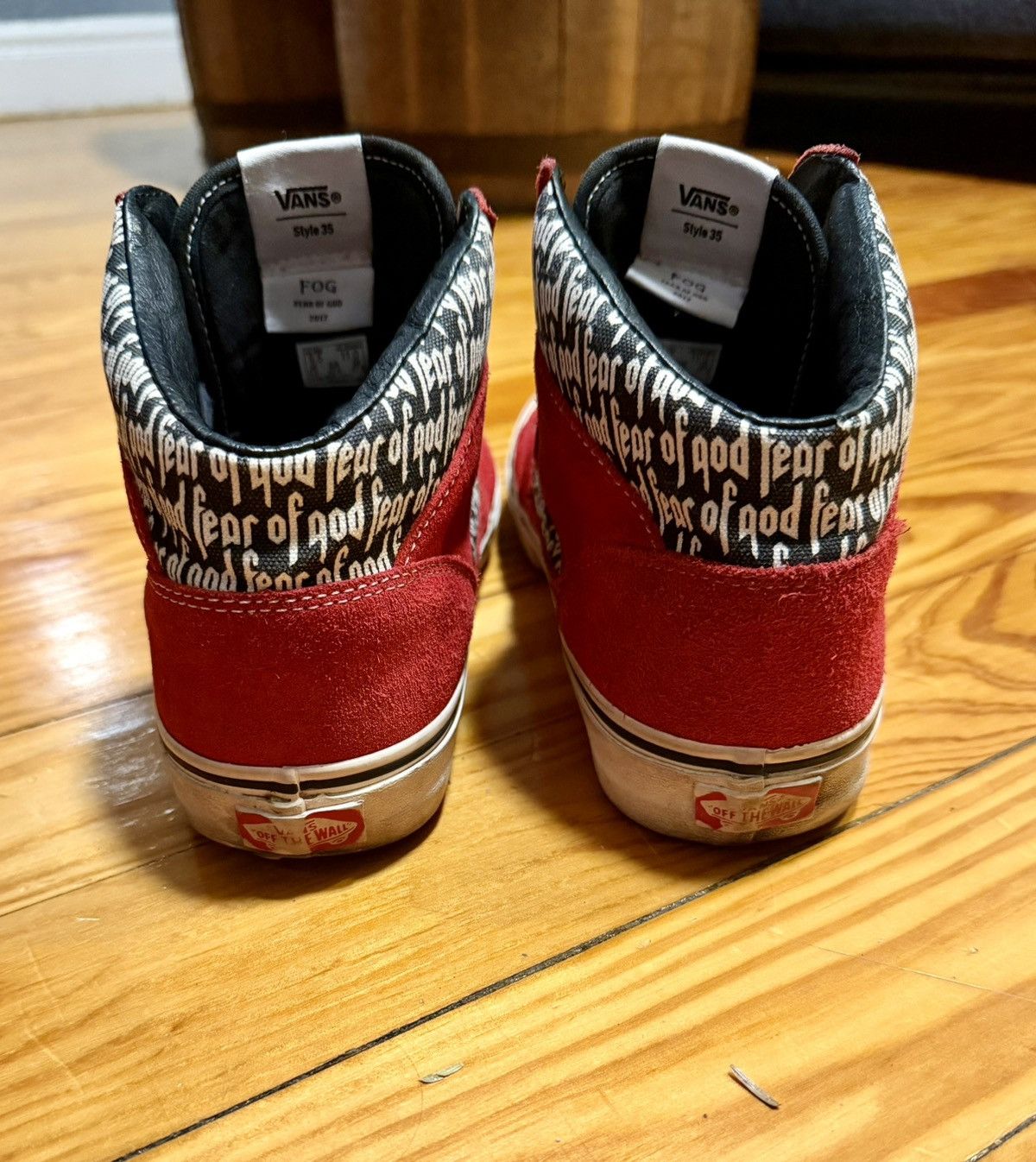 Fear of God × Vans Fear Of God x Vans Size US 9.5 / EU 42-43 - 4 Thumbnail