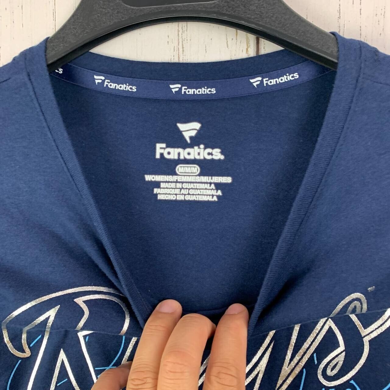 MLB Tampa Bay Rays MLB Medium Fanatics Casual T-Shirt Blue Size M / US 6-8 / IT 42-44 - 5 Thumbnail