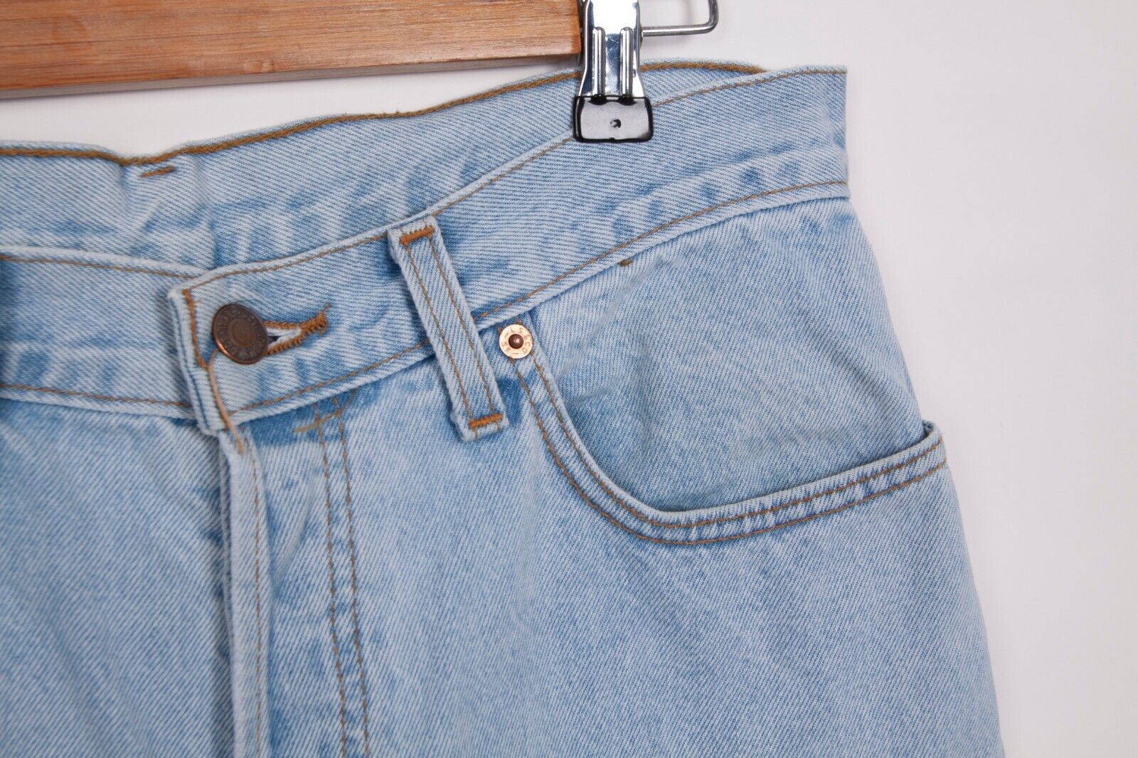 Levi's × Levi's Vintage Clothing × Vintage Vintage Levis Blue 613 02 Jeans Regular Denim Orange Tab Size US 32 / EU 48 - 7 Thumbnail