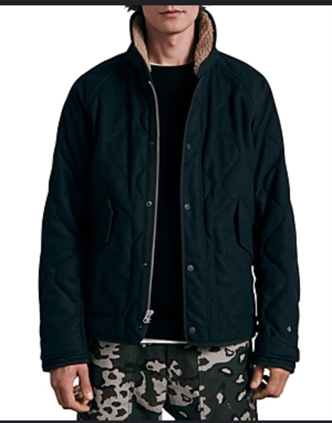 Rag & Bone Heywood Quilted Liner Jacket $595 Size US M / EU 48-50 / 2 - 2 Thumbnail