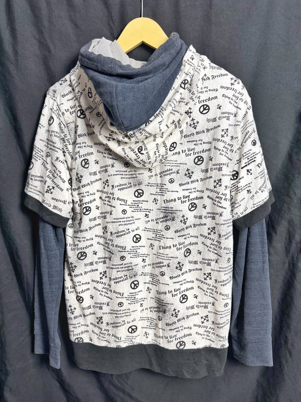 Hysteric Glamour × If Six Was Nine × Japanese Brand Double layers hoodie Beaumont carr x Mitex 1of1 Size US M / EU 48-50 / 2 - 3 Thumbnail