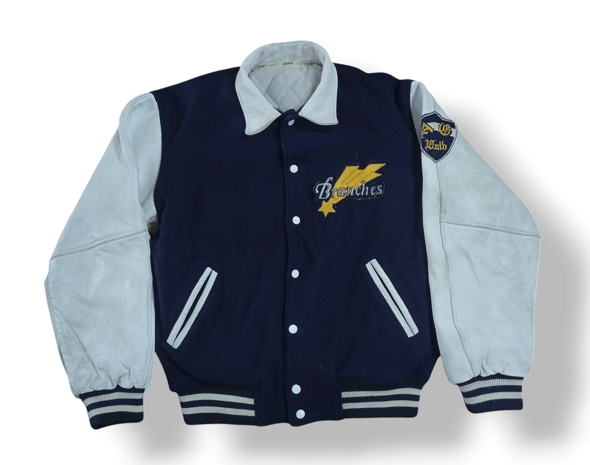 Vintage 90s Village Stone Varsity Jacket
