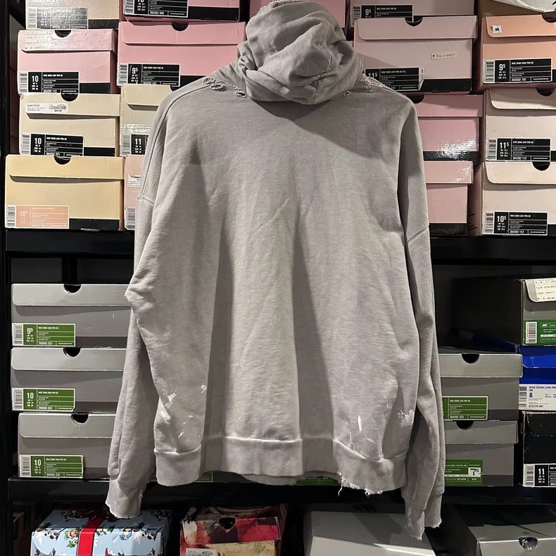Balenciaga Balenciaga Gray rainbow graffiti Logo hooded sweater Size US M / EU 48-50 / 2 - 2 Thumbnail
