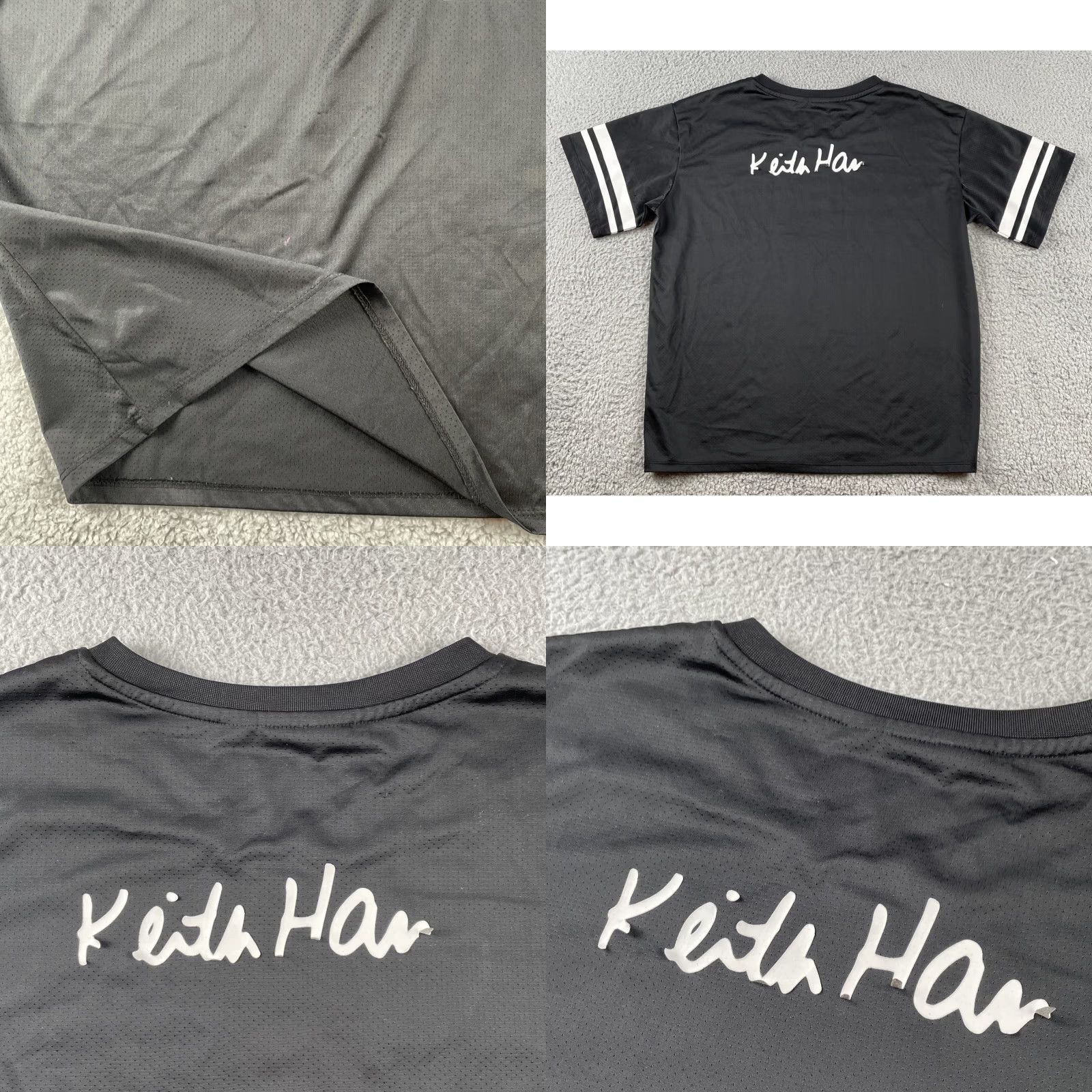 Disney VINTAGE Disney Mickey Mouse X Keith Haring Artist Jersey Black & White Adult Size Small Size US S / EU 44-46 / 1 - 9 Thumbnail