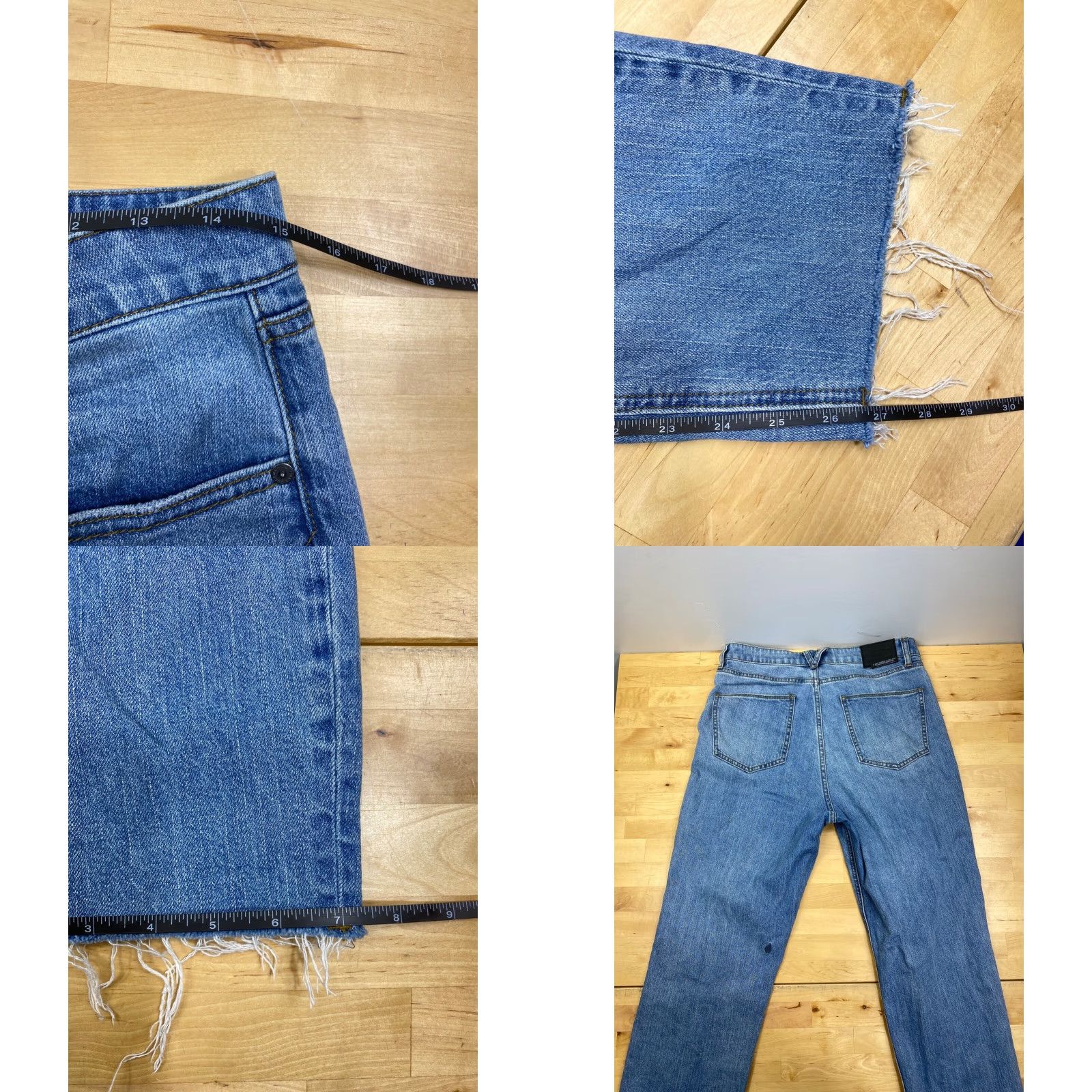 Volcom VINTAGE Volcom Jeans Mens Medium Washed Solver Style Modern Straight Cotton 30x27 Blue Denim 7060 Mens Jeans Straight Size US 30 / EU 46 - 8 Thumbnail