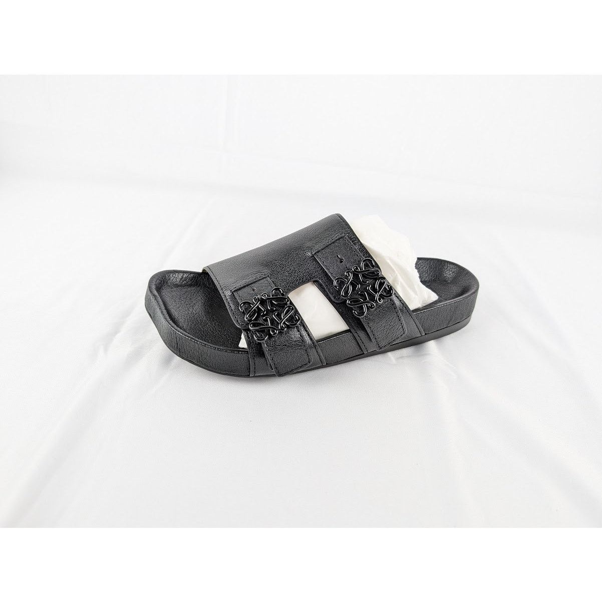 Loewe o1rshd1 Ease Slide Sandals in Black Size US 9 / EU 42 - 2 Thumbnail