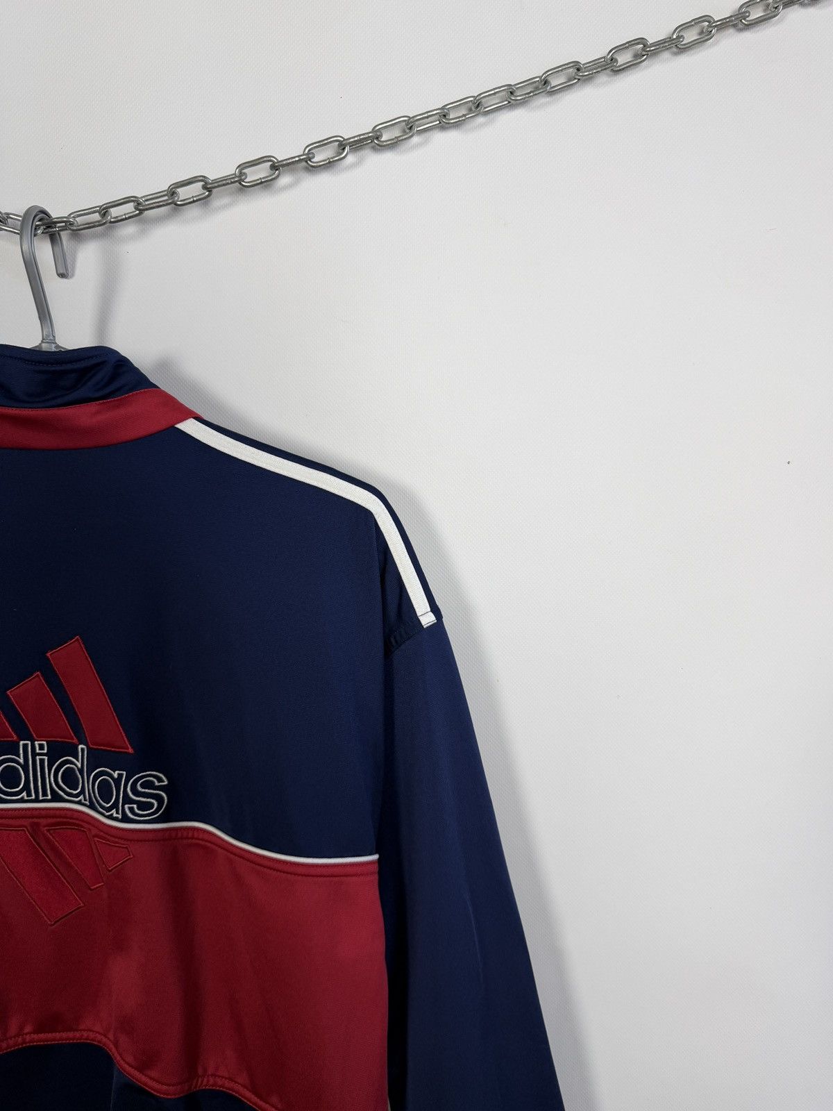 Adidas Adidas Vintage 90s Track Jacket Retro Streetwear Size M Size US M / EU 48-50 / 2 - 13 Thumbnail