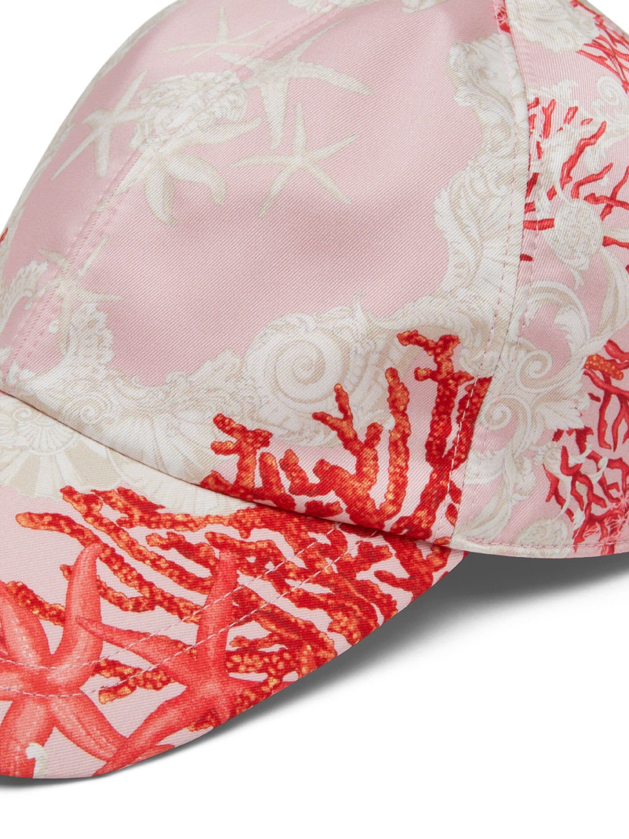 Versace o1s22i1n1024 Size: 58 / Baroque Sea Baseball Cap in Pink Size ONE SIZE - 3 Thumbnail