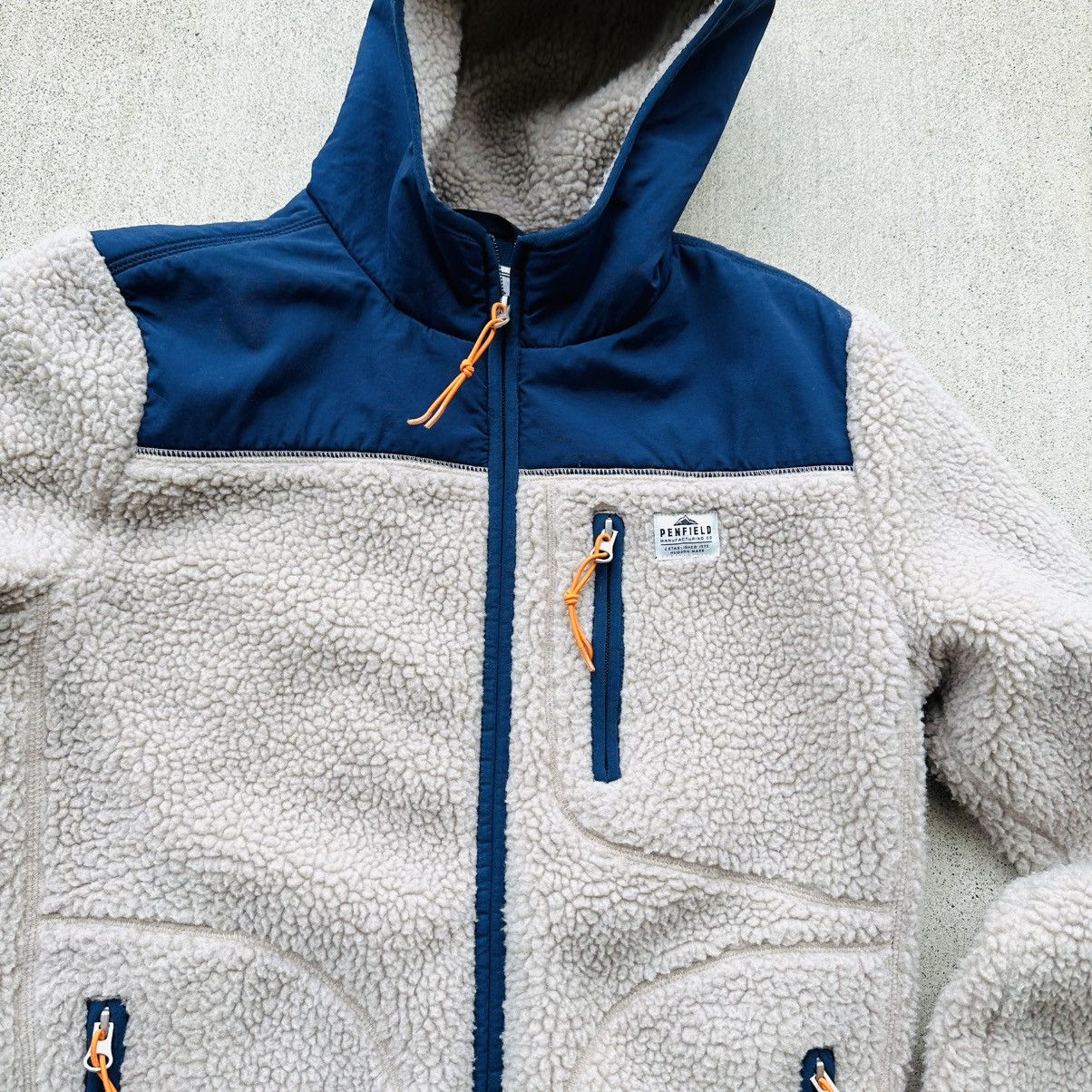 Penfield Penfield Fleece Sherpa Jacket Men Size Small Zip Up Utility Size US S / EU 44-46 / 1 - 2 Thumbnail