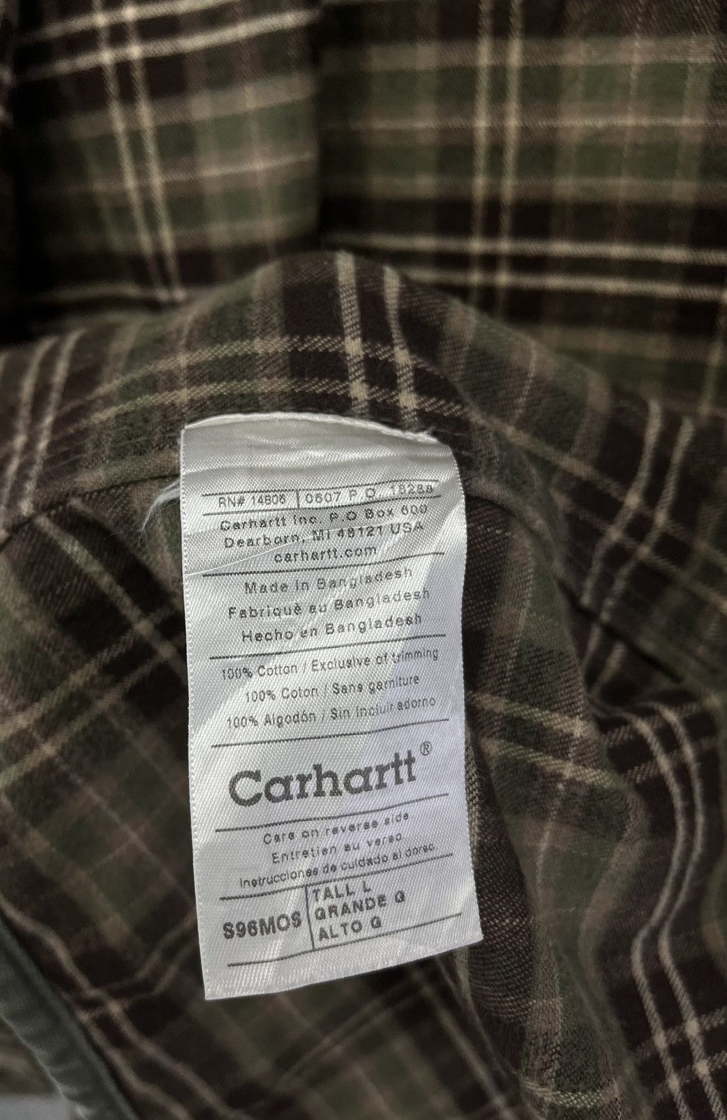 Carhartt Vintage Carhartt Button Up Work Wear Jacket Size US L / EU 52-54 / 3 - 9 Thumbnail