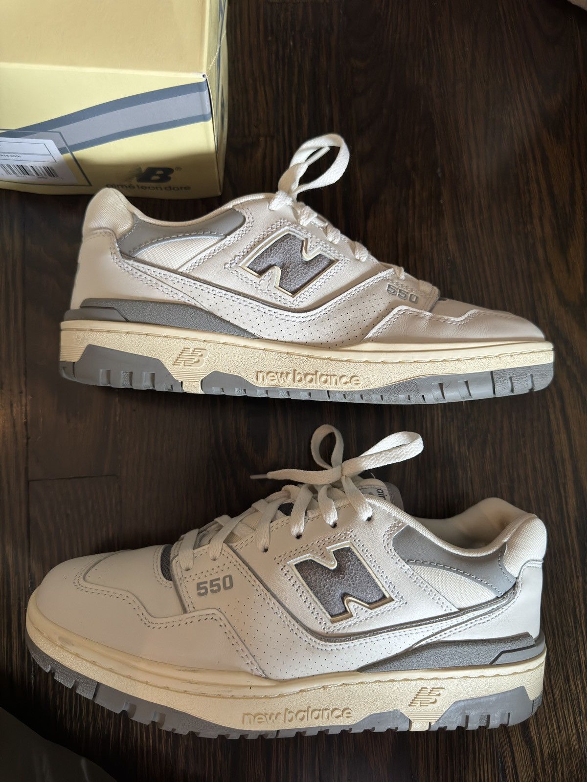 image of Aime Leon Dore x New Balance 550 X Ald Shoes in White, Men's (Size 9)