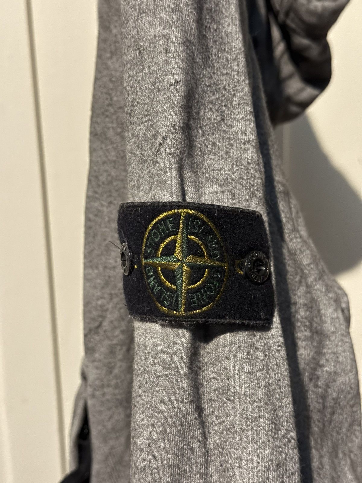 Stone Island Stone Island Dust Treatment Hoodie Size US XL / EU 56 / 4 - 2 Thumbnail