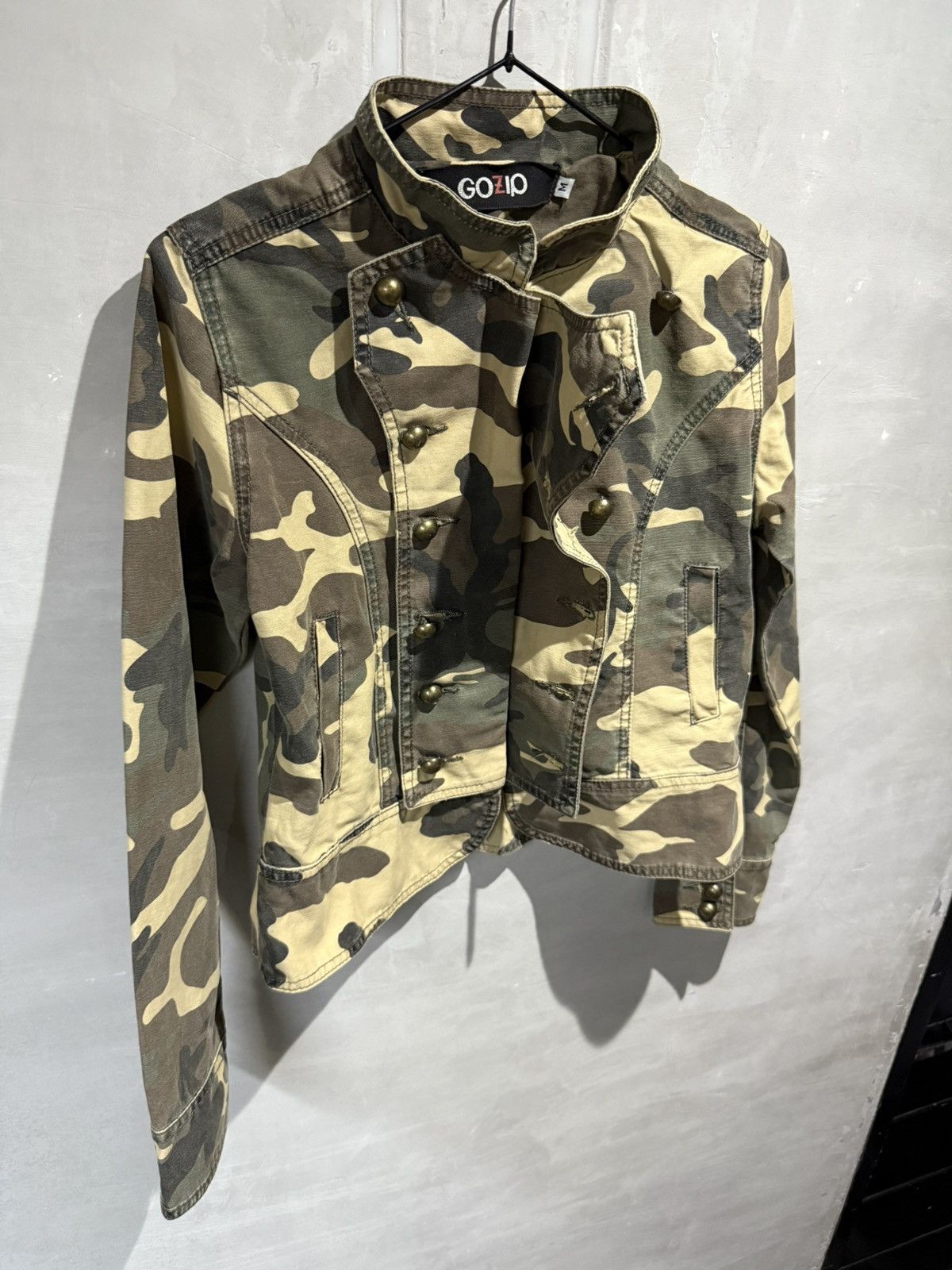 Japanese Brand Vintage Camouflage Napoleon Military Jacket Size M / US 6-8 / IT 42-44 - 4 Thumbnail