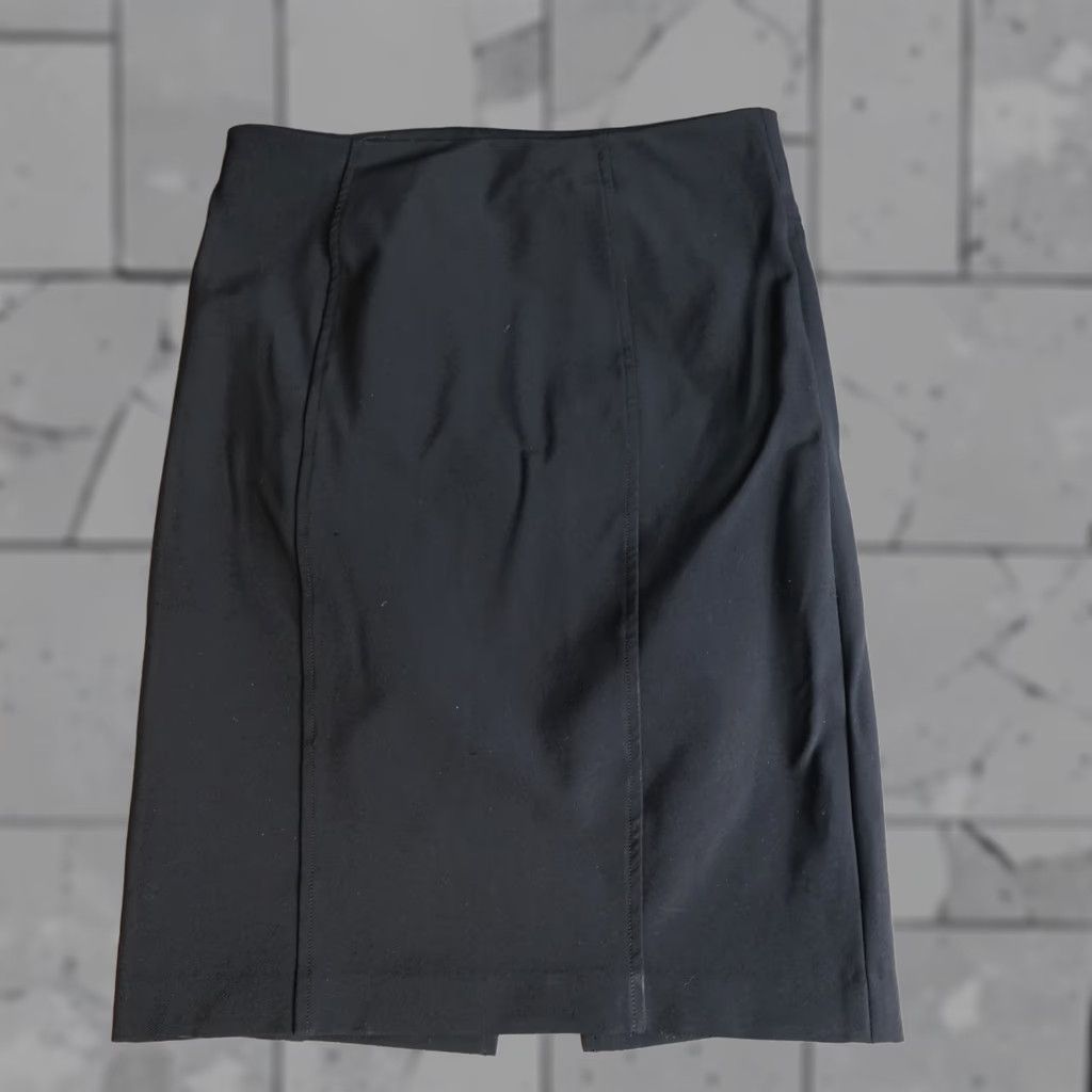 Veronica Beard VERONICA BEARD Skirt Womens 10 Black Solid Pencil Pull On Midi Size 32" / US 10 / IT 46 - 1 Thumbnail