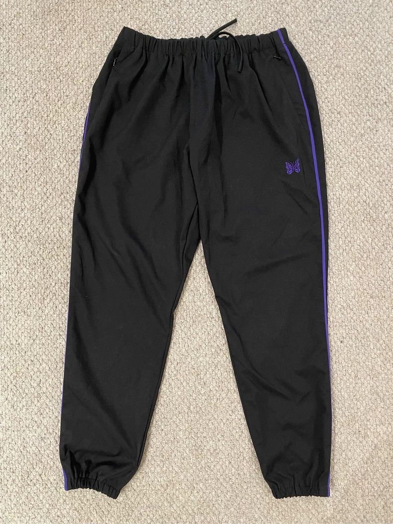 Needles Needles Black Embroidered Butterfly Sweatpants - dmc Size US 28 / EU 44 - 1 Thumbnail