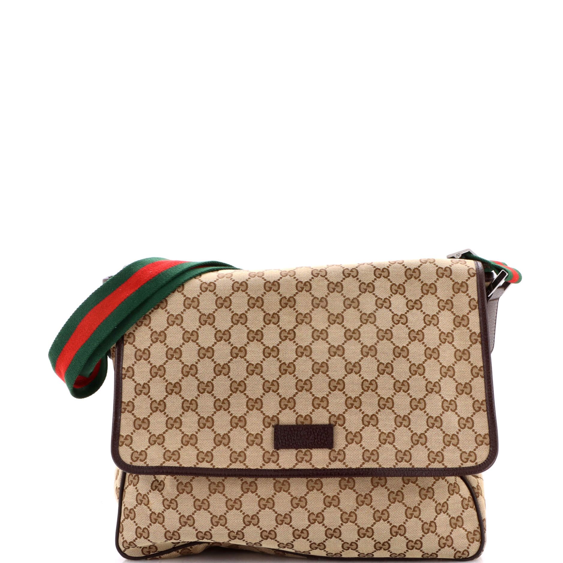 Gucci Web Strap Flap Messenger Size ONE SIZE - 1 Thumbnail
