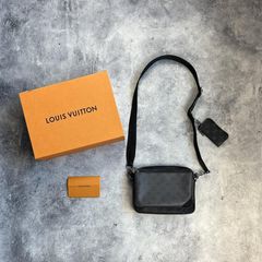 Louis Vuitton Trio Messenger Handbag Monogram Eclipse, A+ Cond.! - Free  Ship USA