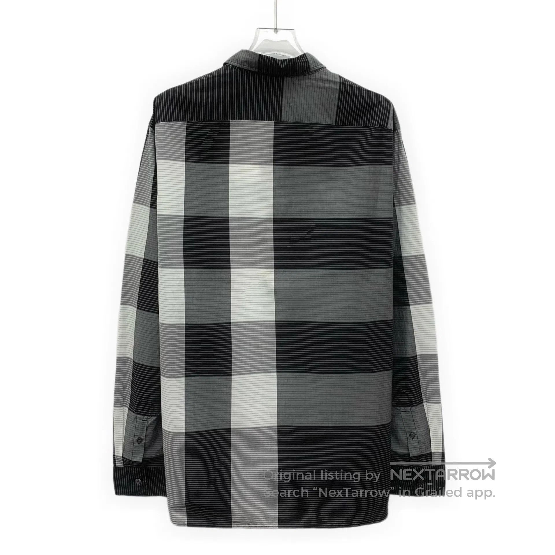 Burberry Burberry Multicolor Plaid Cotton Collar Single Breasted Lo Size US L / EU 52-54 / 3 - 2 Thumbnail