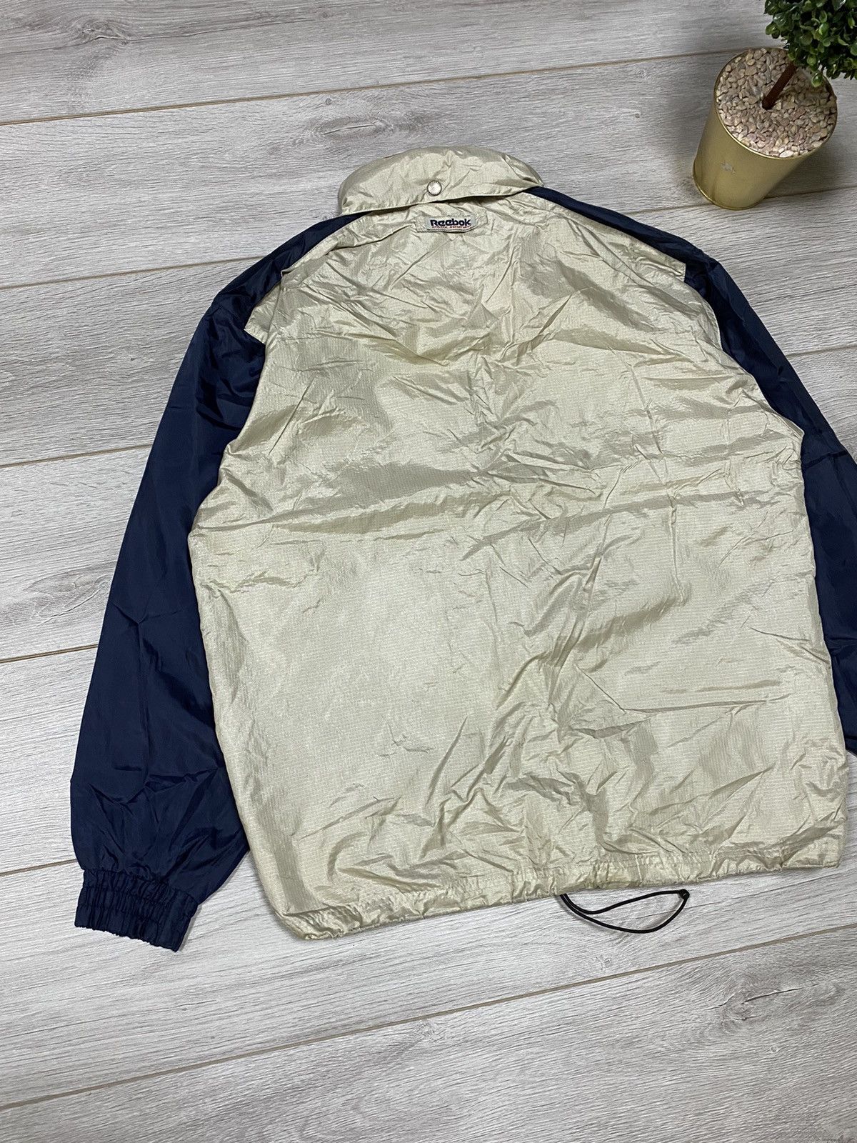 Reebok Reebok vintage 90s oversize half zip windbreaker jacket Size US S / EU 44-46 / 1 - 10 Thumbnail