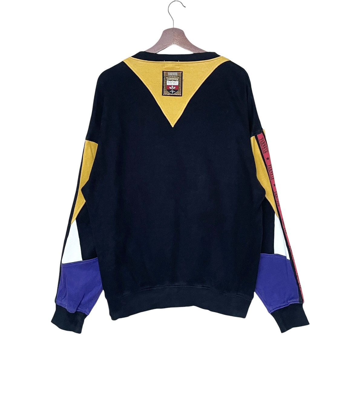 Japanese Brand × Vintage Vintage Japanese Brand Farnese Multicolour Sweatshirt 1990s Size US M / EU 48-50 / 2 - 2 Thumbnail