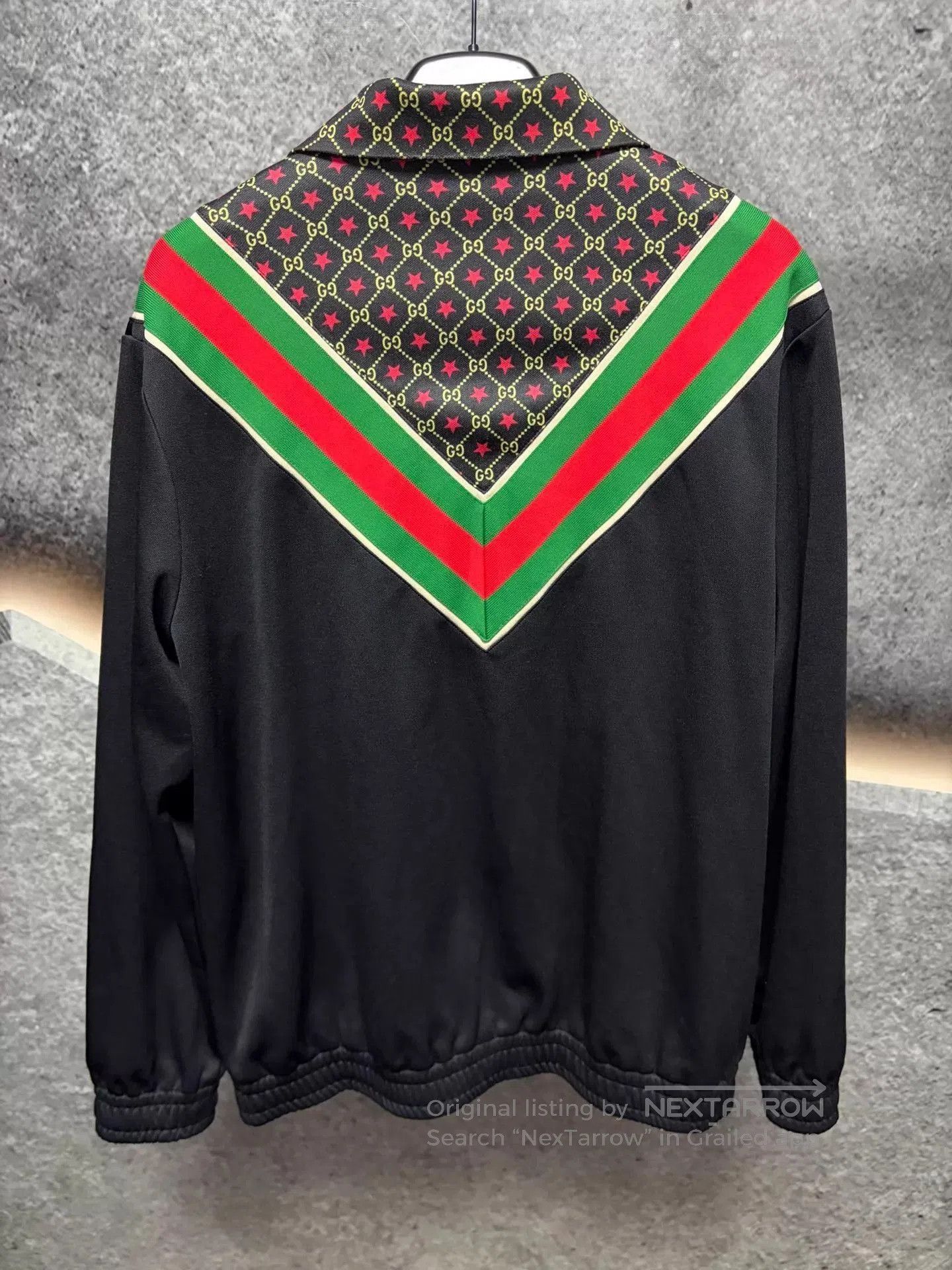 Gucci Multi Zip-Up Light Jacket with Star & Stripe Design. Size US S / EU 44-46 / 1 - 2 Thumbnail