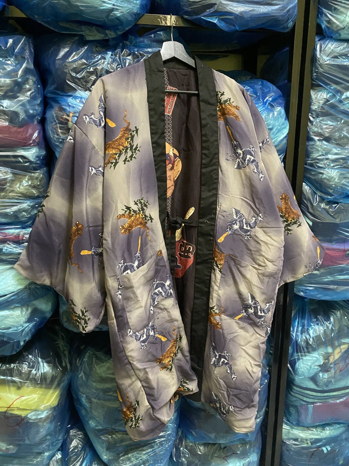 Japanese Brand Japanese Reversible Haori JacketTiger & Festival Print Size US M / EU 48-50 / 2 - 3 Thumbnail
