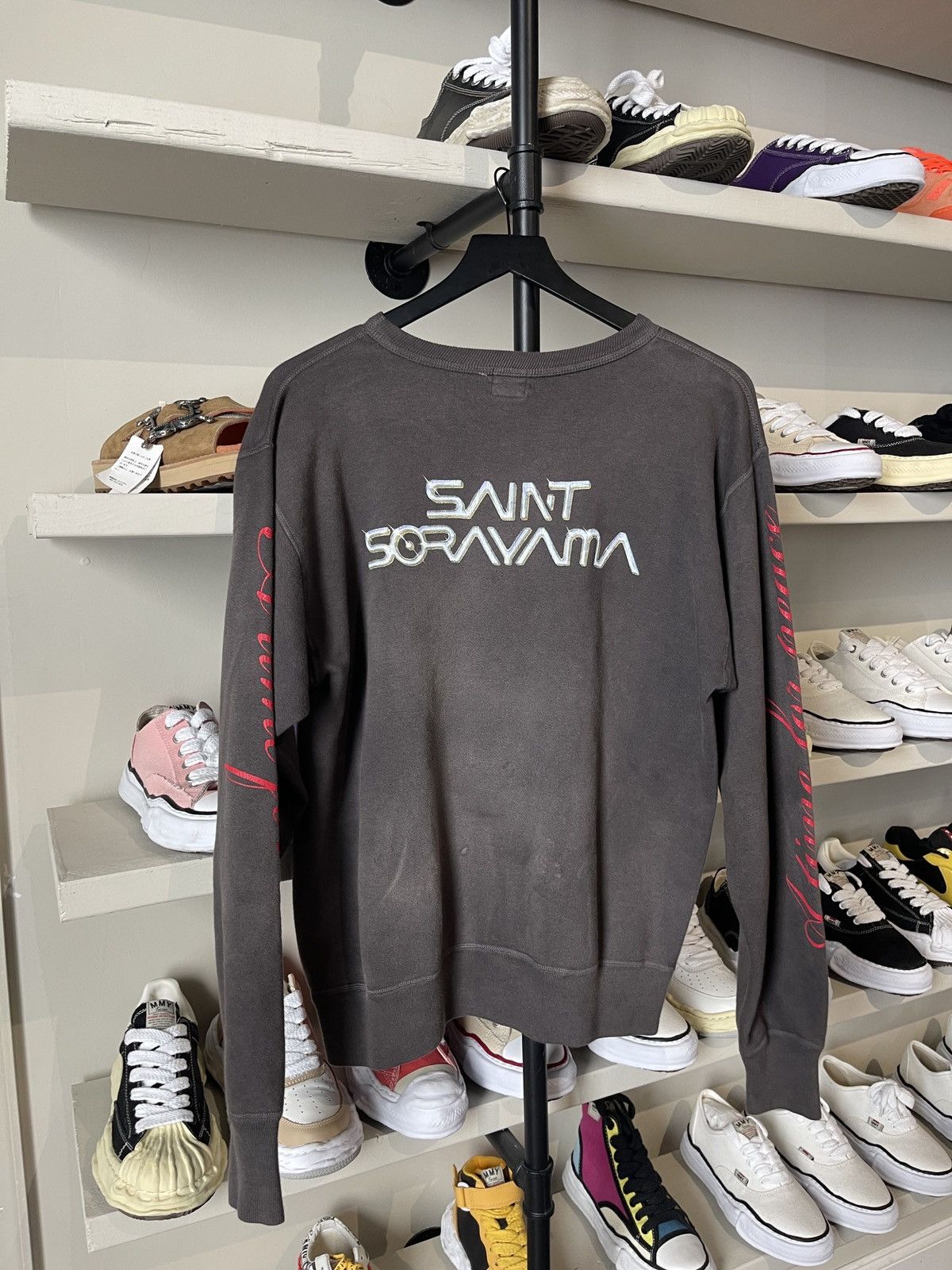 Saint Michael Saint Michaels Sorayama Crewneck Size Small Size US S / EU 44-46 / 1 - 2 Thumbnail