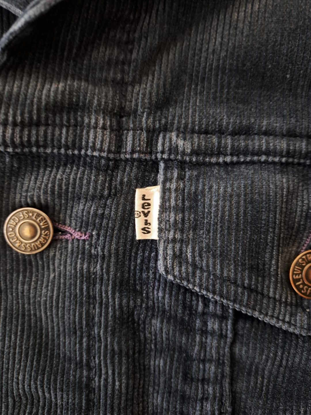 Levi's Vintage 70s Levi’s White Tab corduroy jacket Made in France Size US XS / EU 42 / 0 - 2 Thumbnail