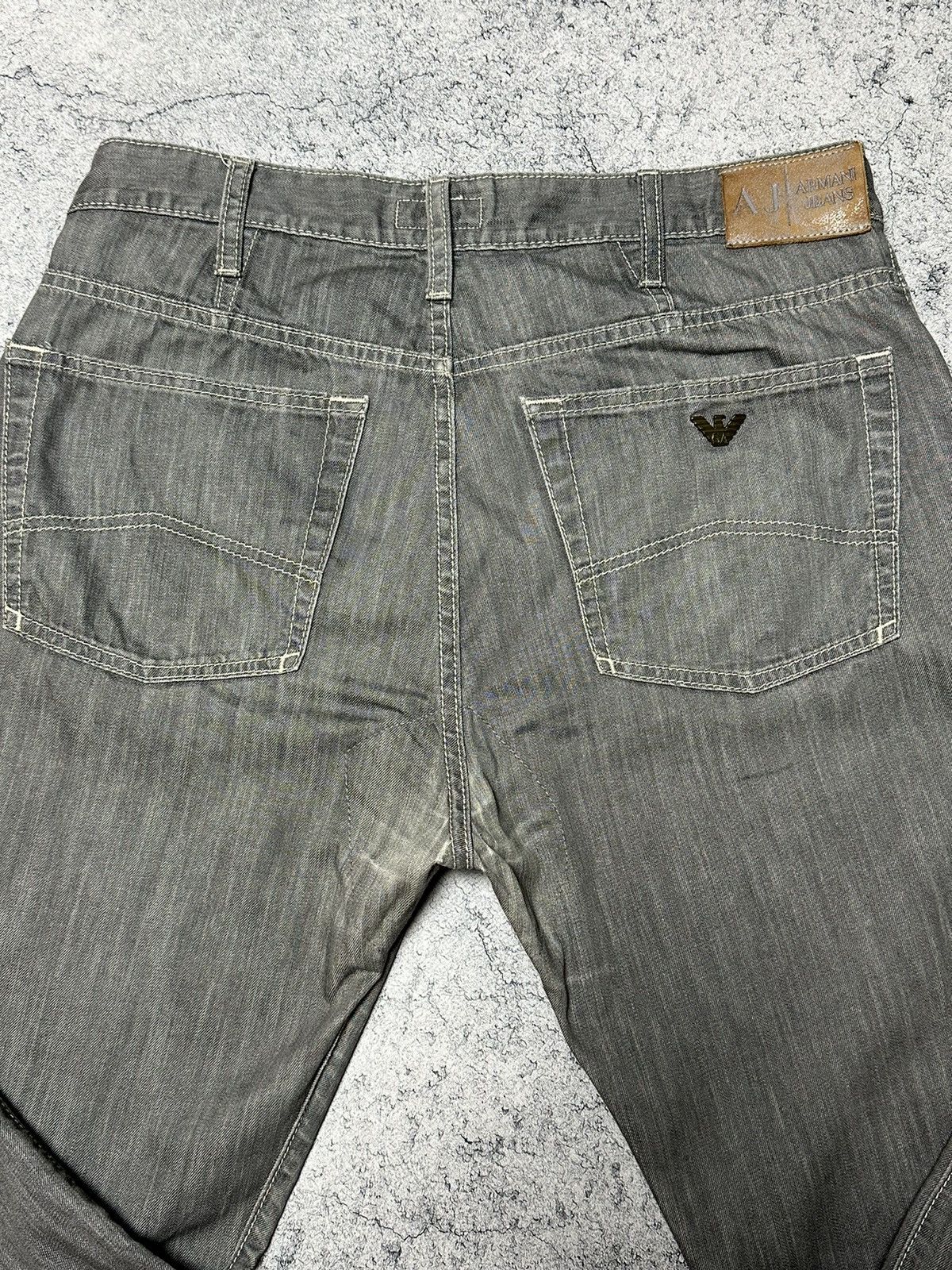 Armani Vintage Armani Jeans Metal Logo Pants Size US 34 / EU 50 - 17 Thumbnail