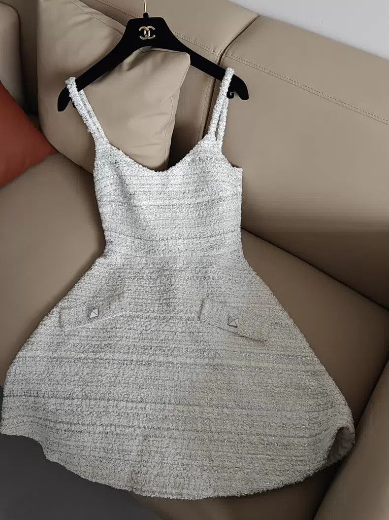 Valentino Valentino Silver silk slip dress Size XXS / US 00 / IT 34 - 2 Thumbnail