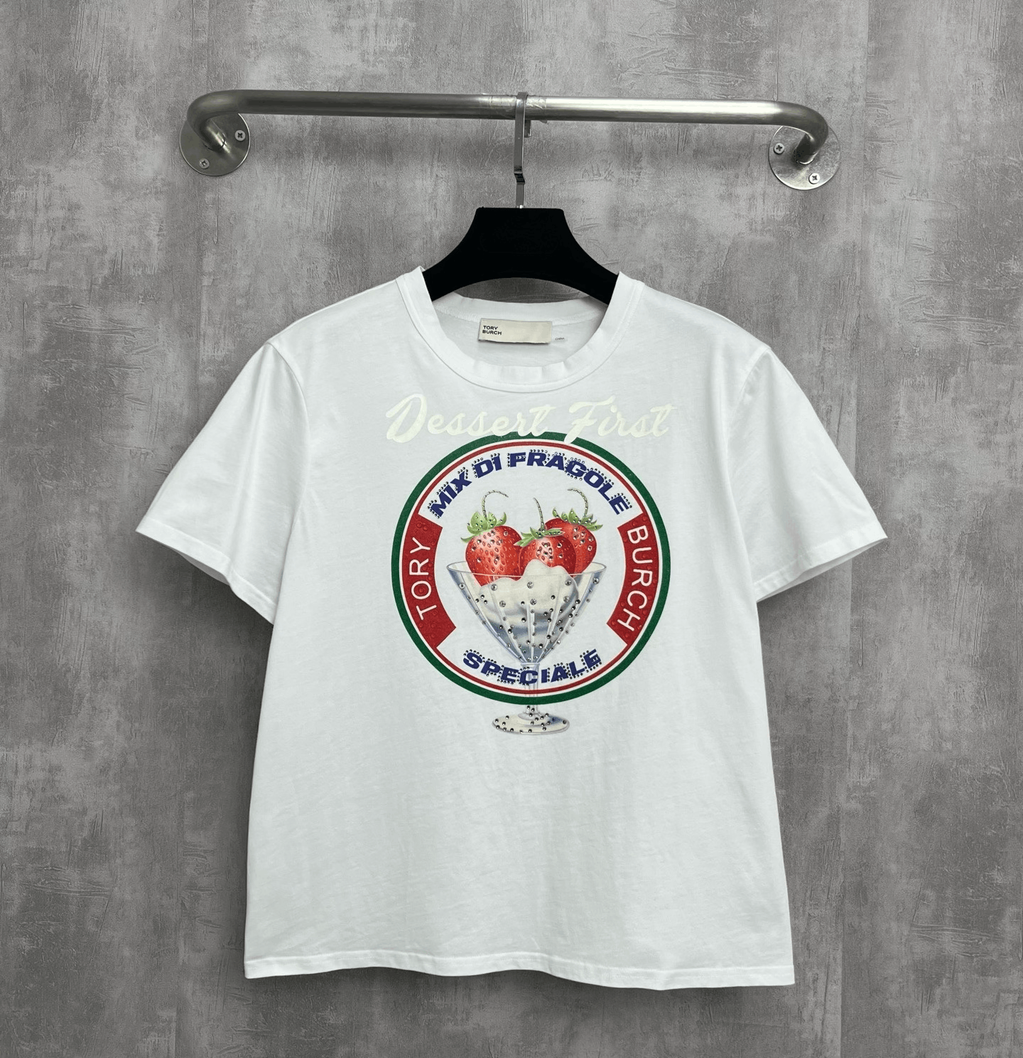 Tory Burch Tory Burch Sundae Ice Cream Print Tee Size M / US 6-8 / IT 42-44 - 1 Thumbnail