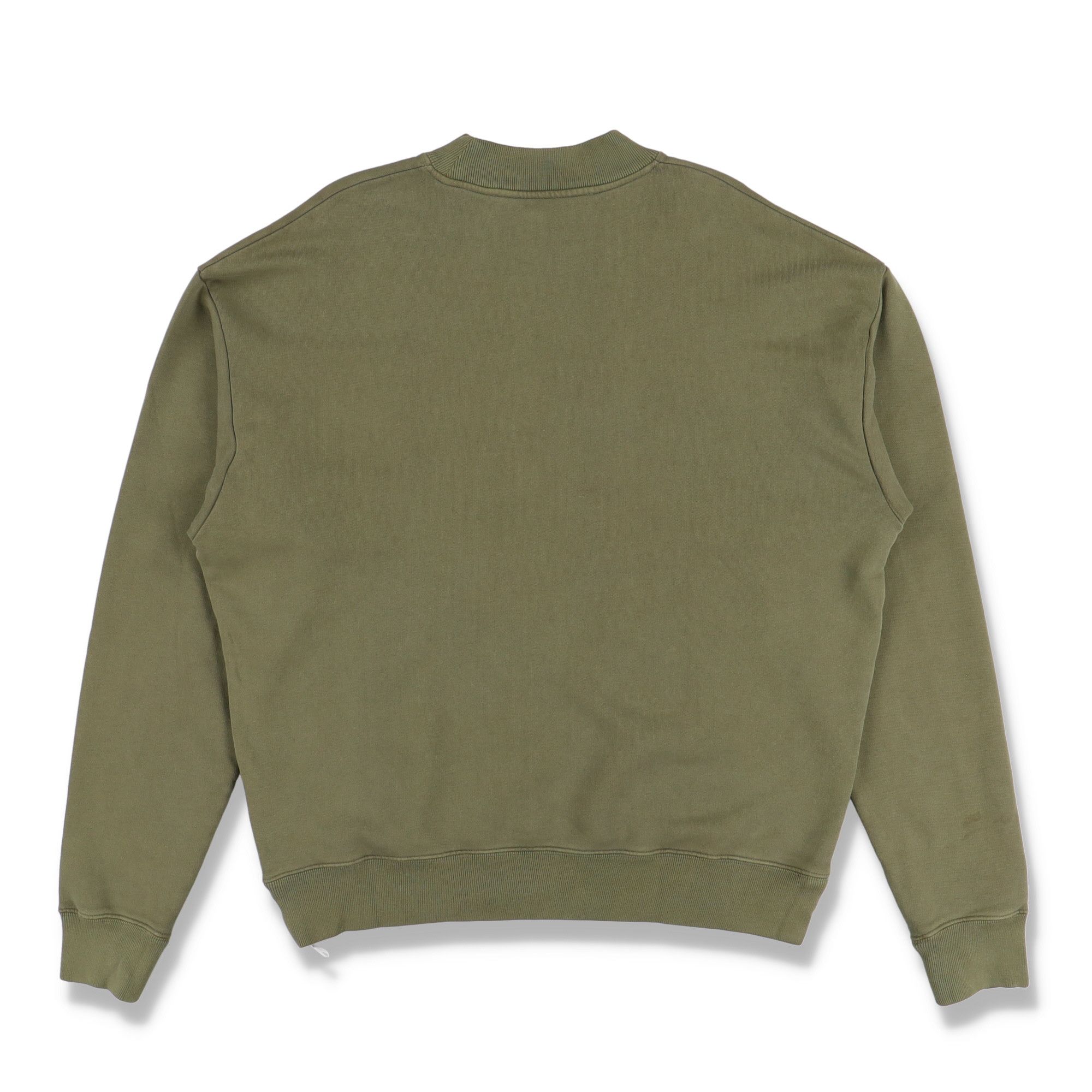 Off-White Vintage Green Big Logo Oversized Skate Sweatshirt Size US S / EU 44-46 / 1 - 8 Thumbnail