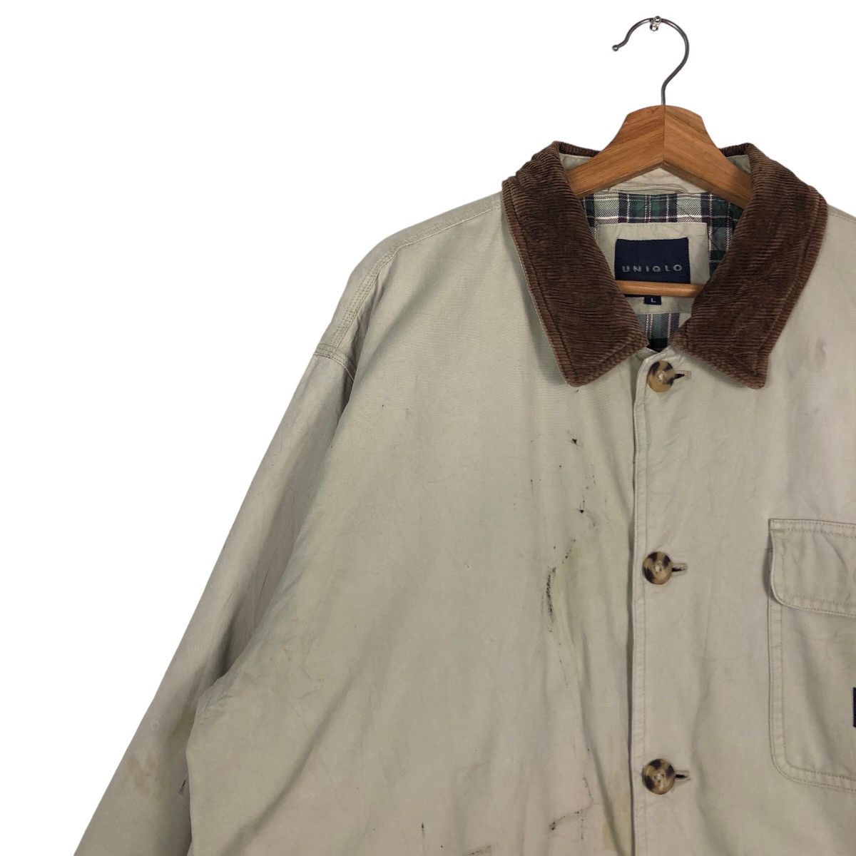 Japanese Brand 🔥Vtg Chore Jacket Uniqlo Issey Miyake Japan Blanket Lining Size US L / EU 52-54 / 3 - 7 Thumbnail