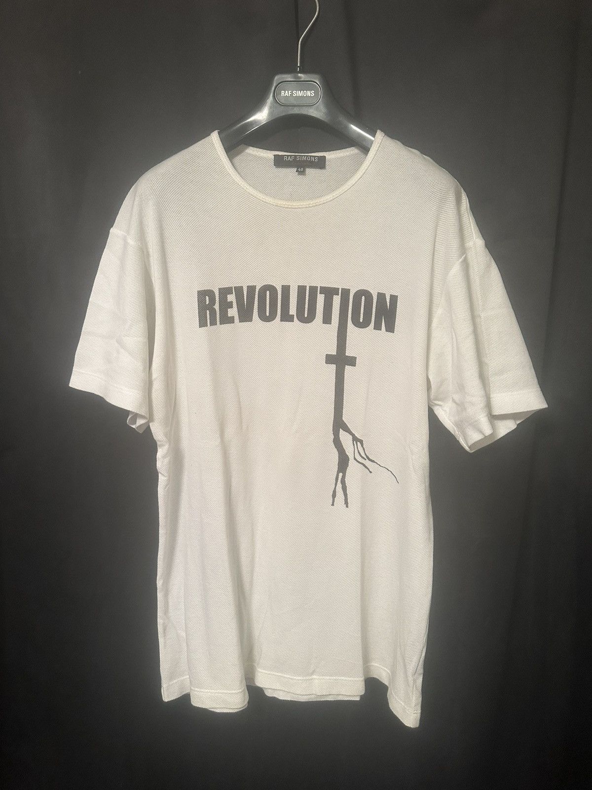 ■ 39963★夏　02 ラフシモンズ Tシャツ KOLLAPS テロ期 Raf Simons SS02 Limited Edition Revolution Kollaps T-Shirt