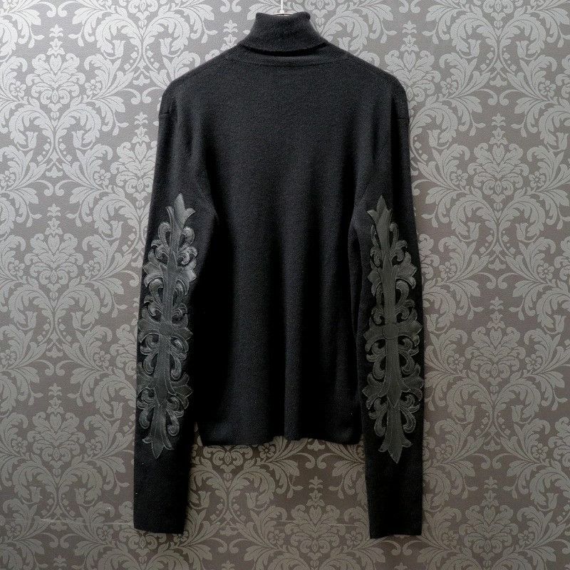 Chrome Hearts Chrome Hearts Cashmere Turtleneck Sweater Size US S / EU 44-46 / 1 - 1 Thumbnail