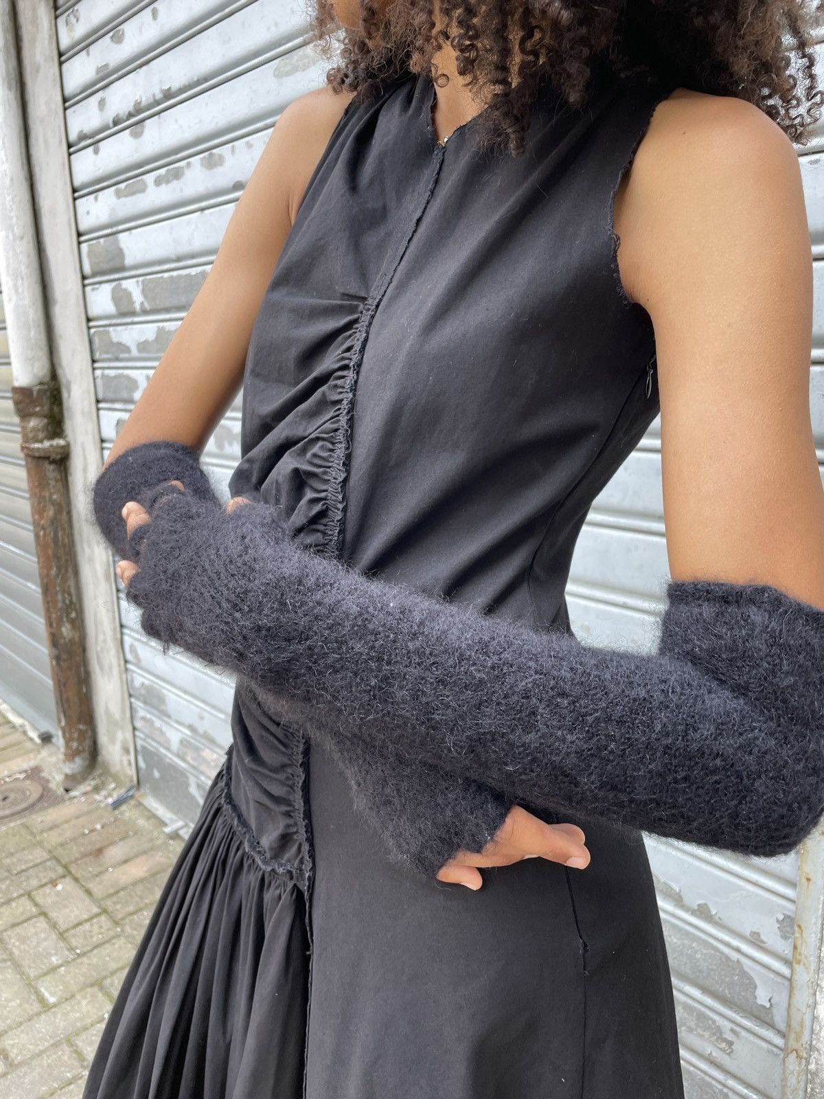 Lost & Found Ria Dunn Amazing Lost & Found Ria Dunn Mohair Mitten Gloves Size ONE SIZE - 5 Thumbnail